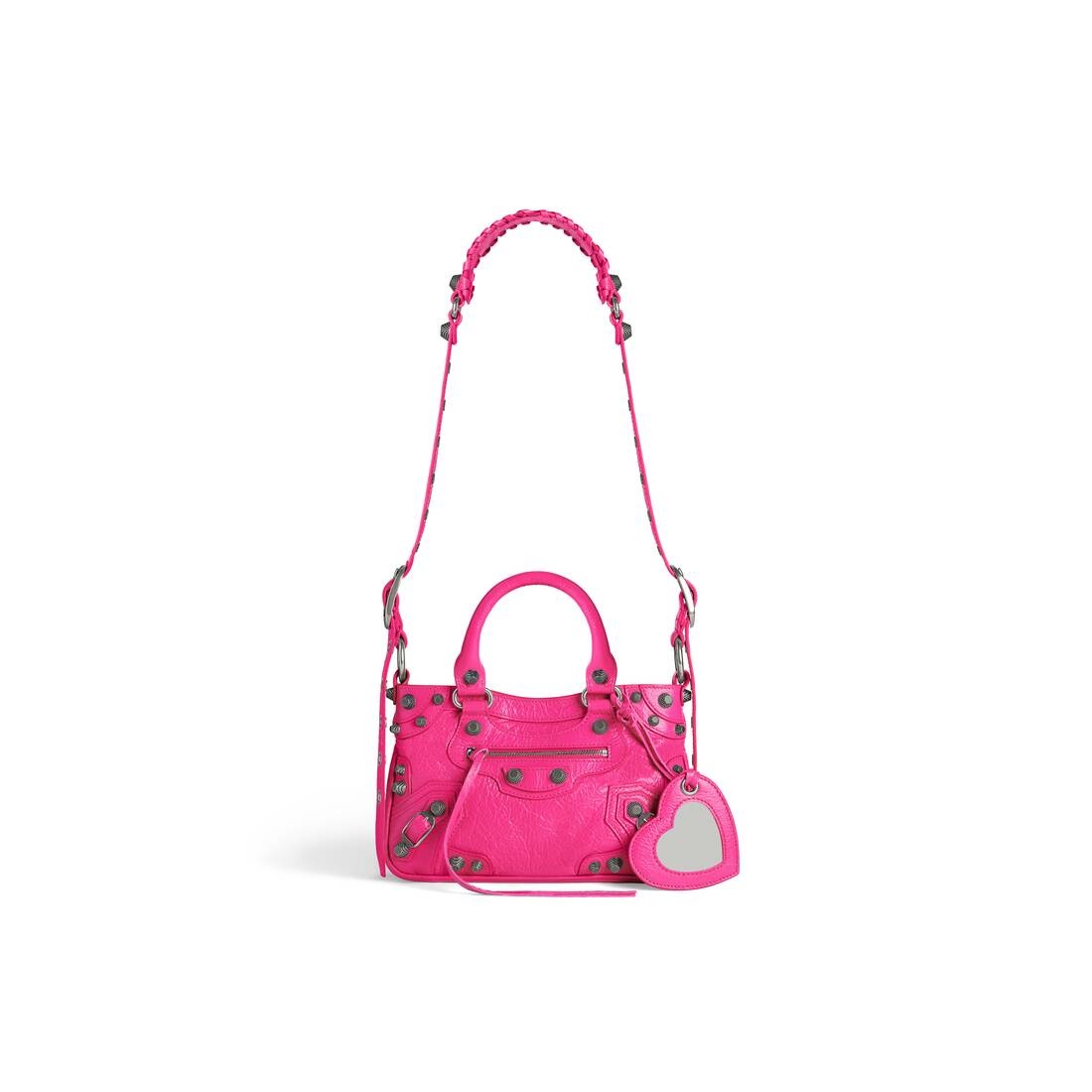 Women's Neo Cagole Small Tote Bag in Bright Pink - 1