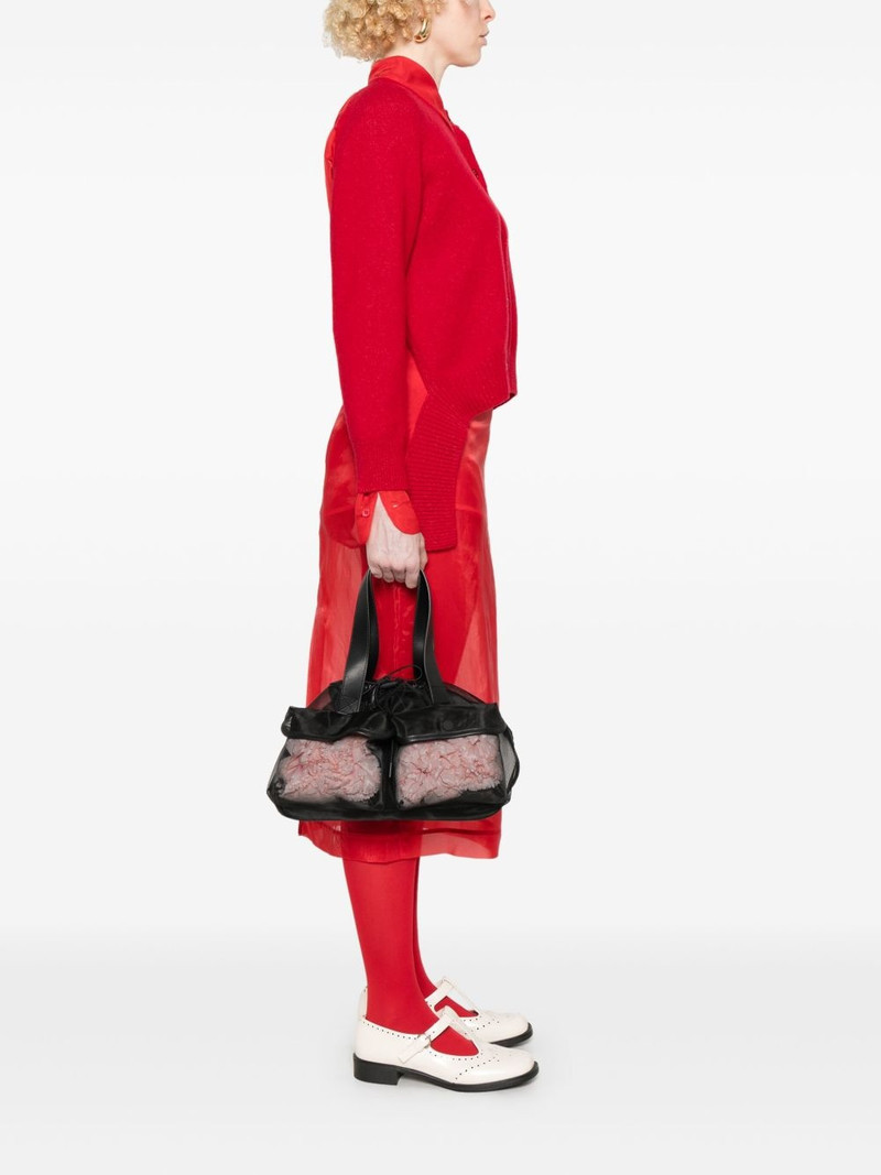 Simone Rocha mesh tote bag outlook