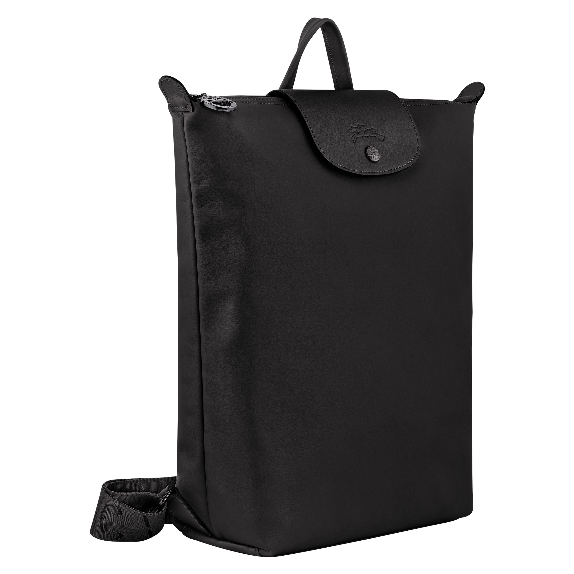 Le Pliage Xtra M Backpack Black - Leather - 3