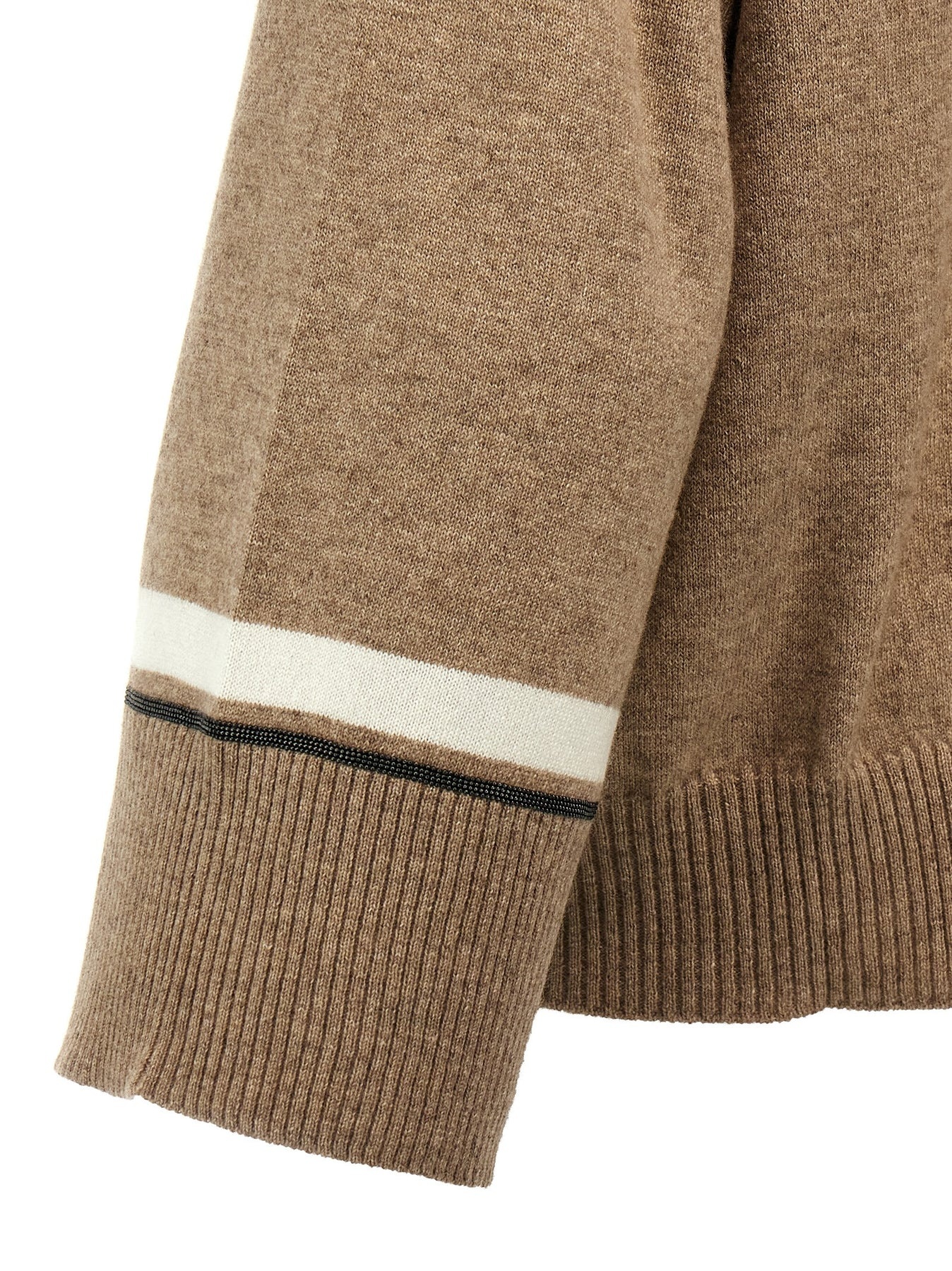 Monile Sweater, Cardigans Beige - 4