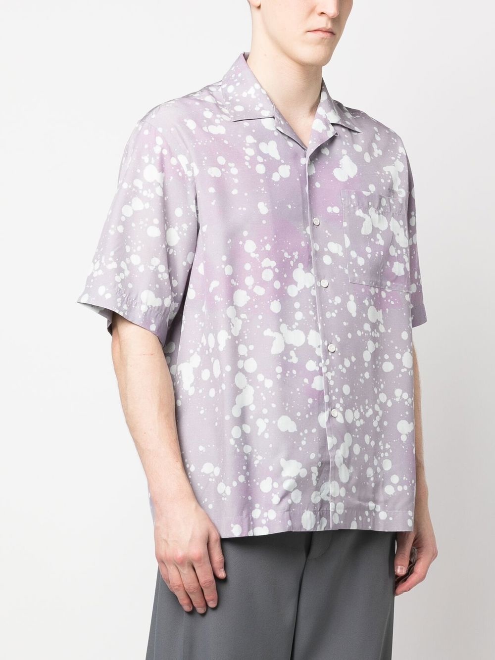 Kurt splatter short-sleeve shirt - 3