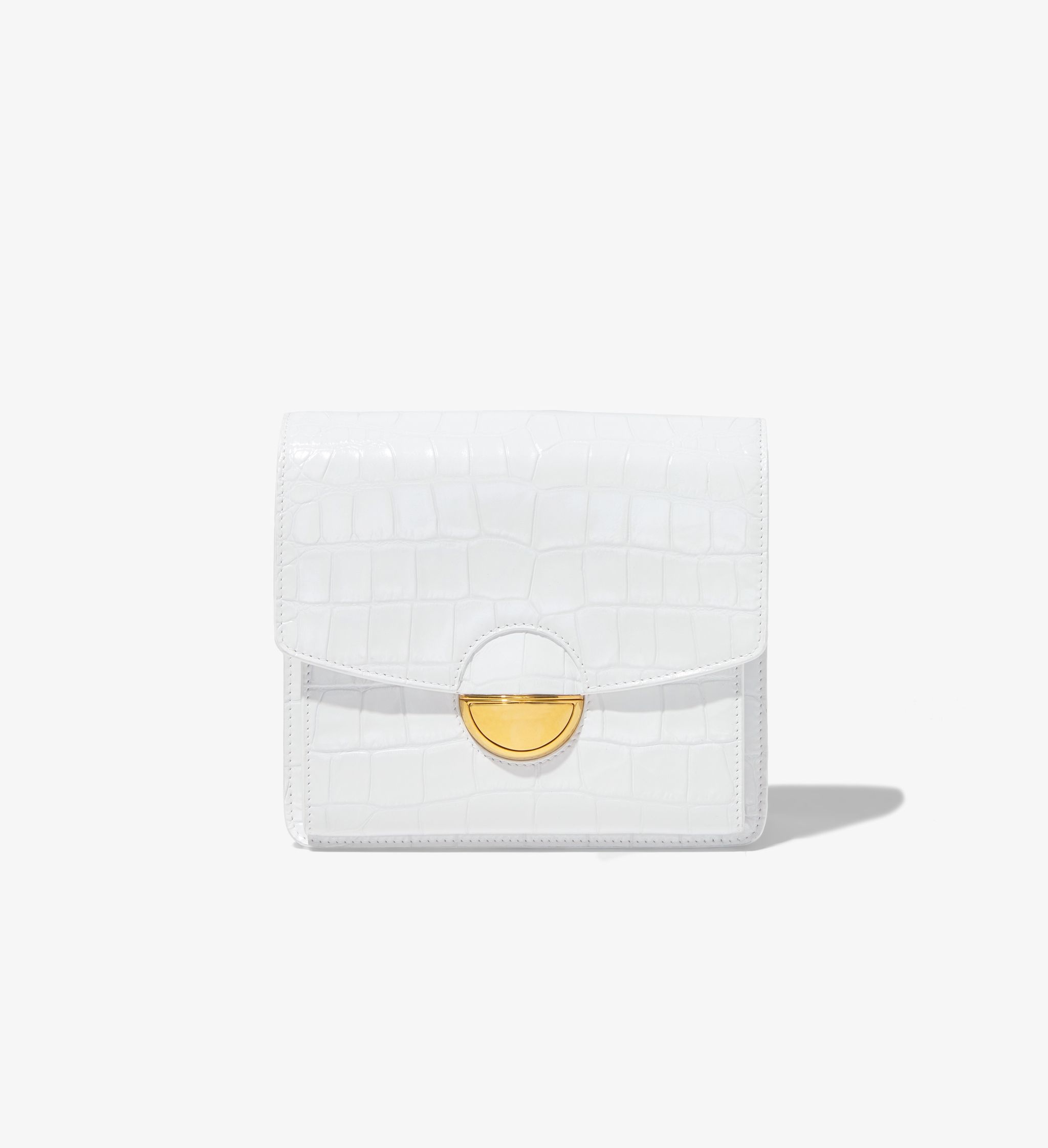 Embossed Croc Dia Day Bag - 1