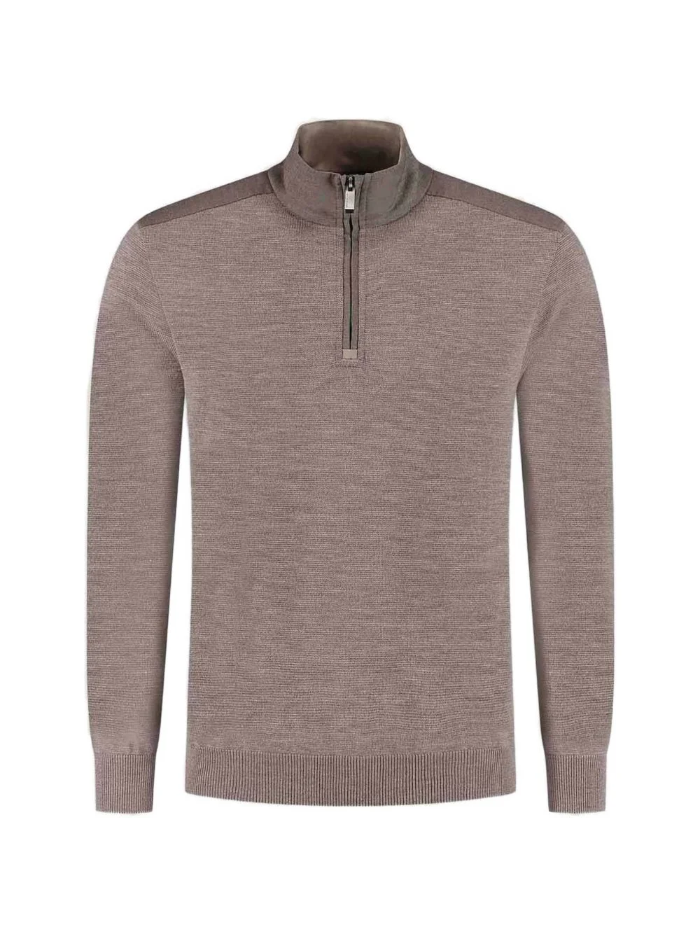 quarter-zip sweater - 1