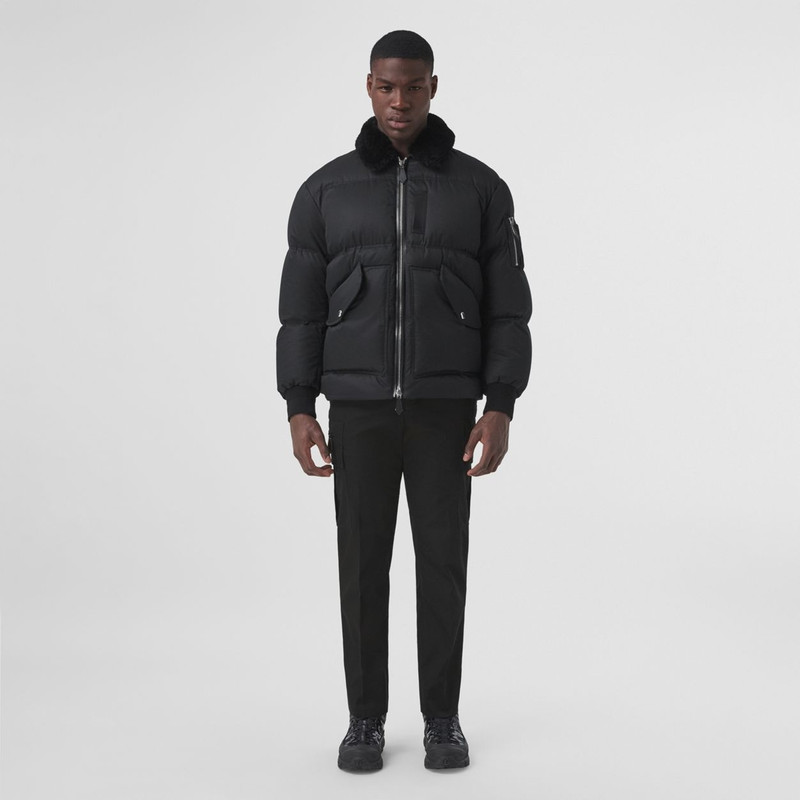 Burberry D-ring Detail Cotton Gabardine Tailored Trousers outlook