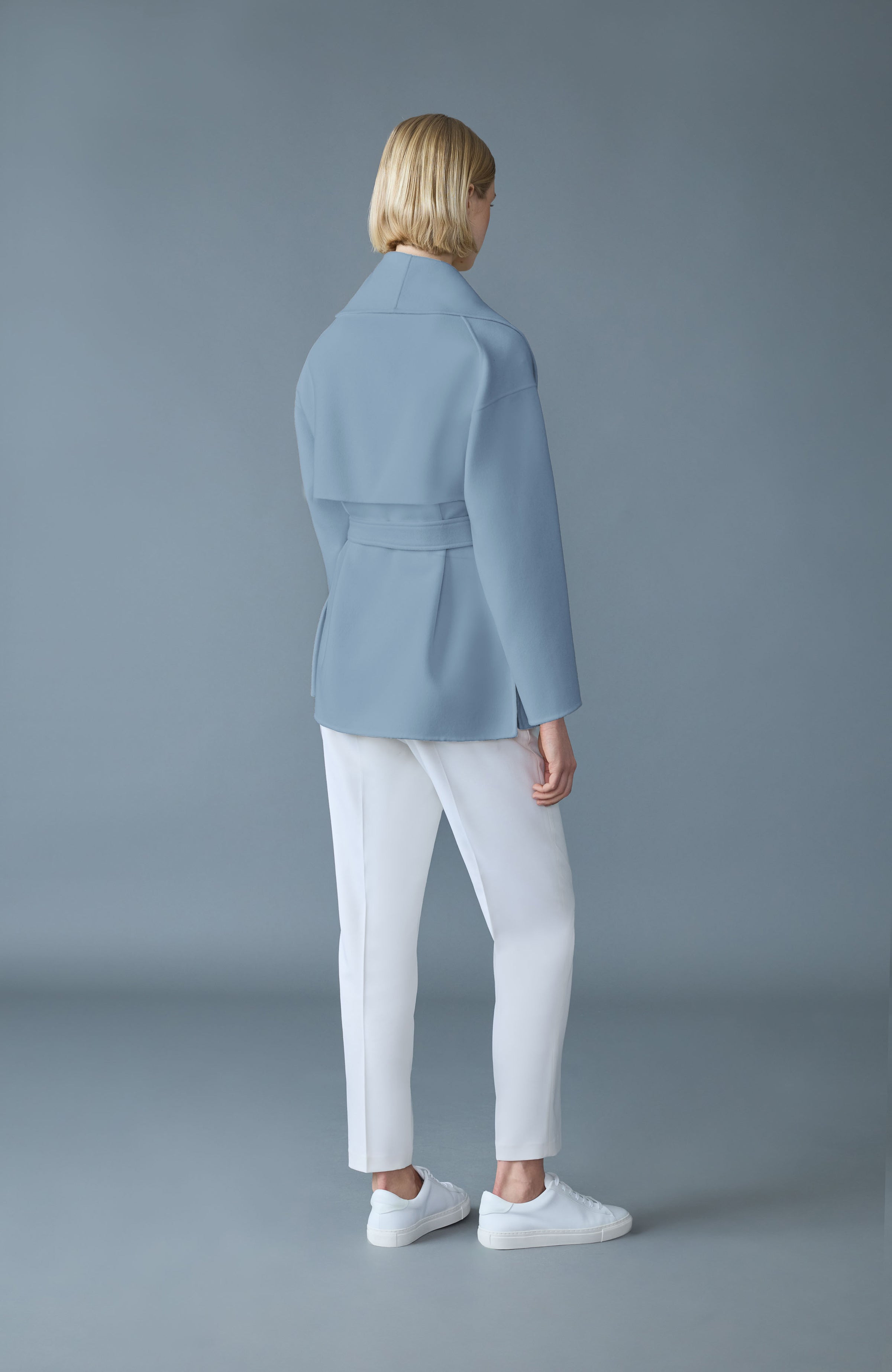 TYRA Double-Face wool robe jacket - 4