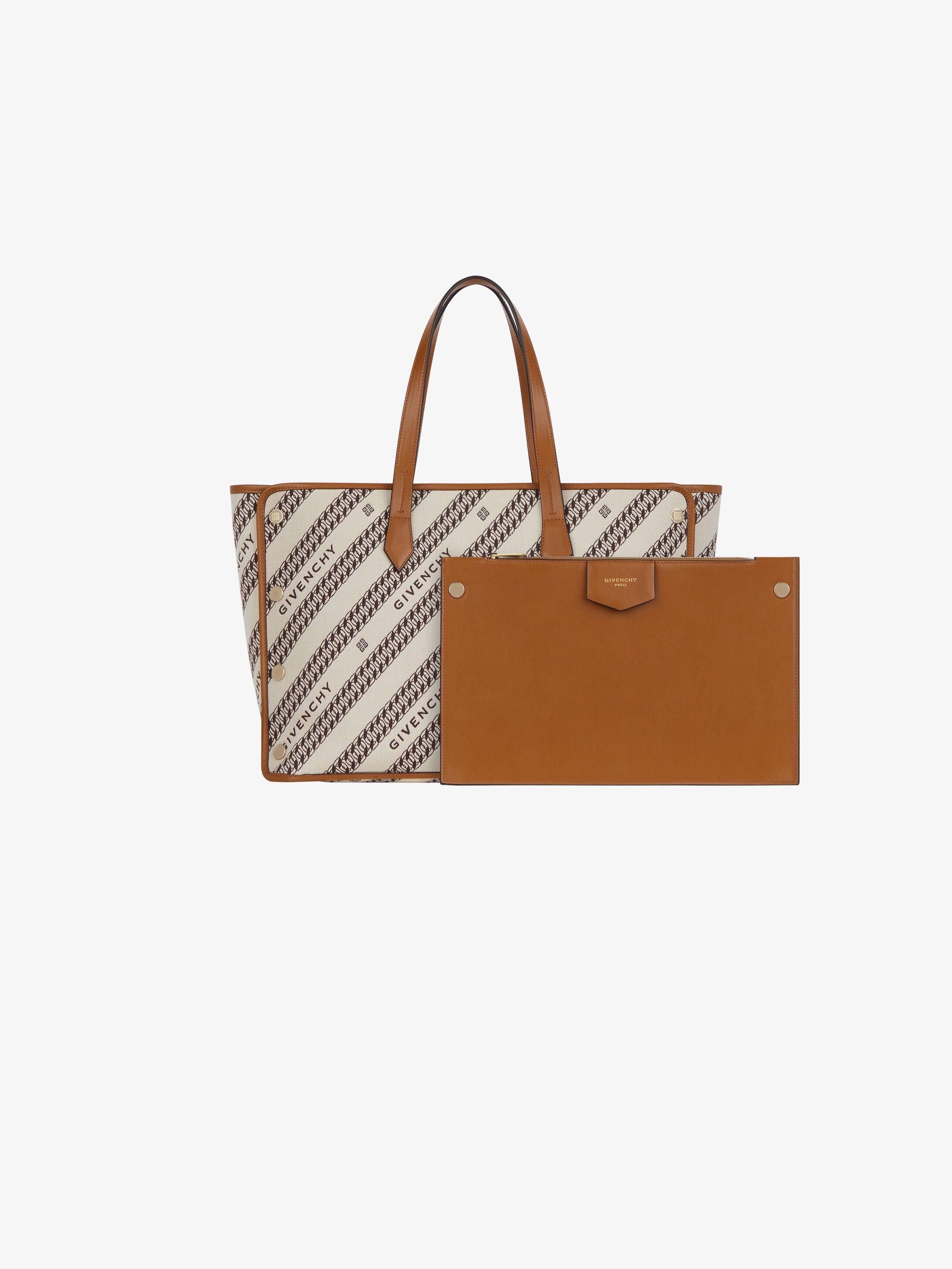 Medium BOND shopper in GIVENCHY canvas chain jacquard - 4