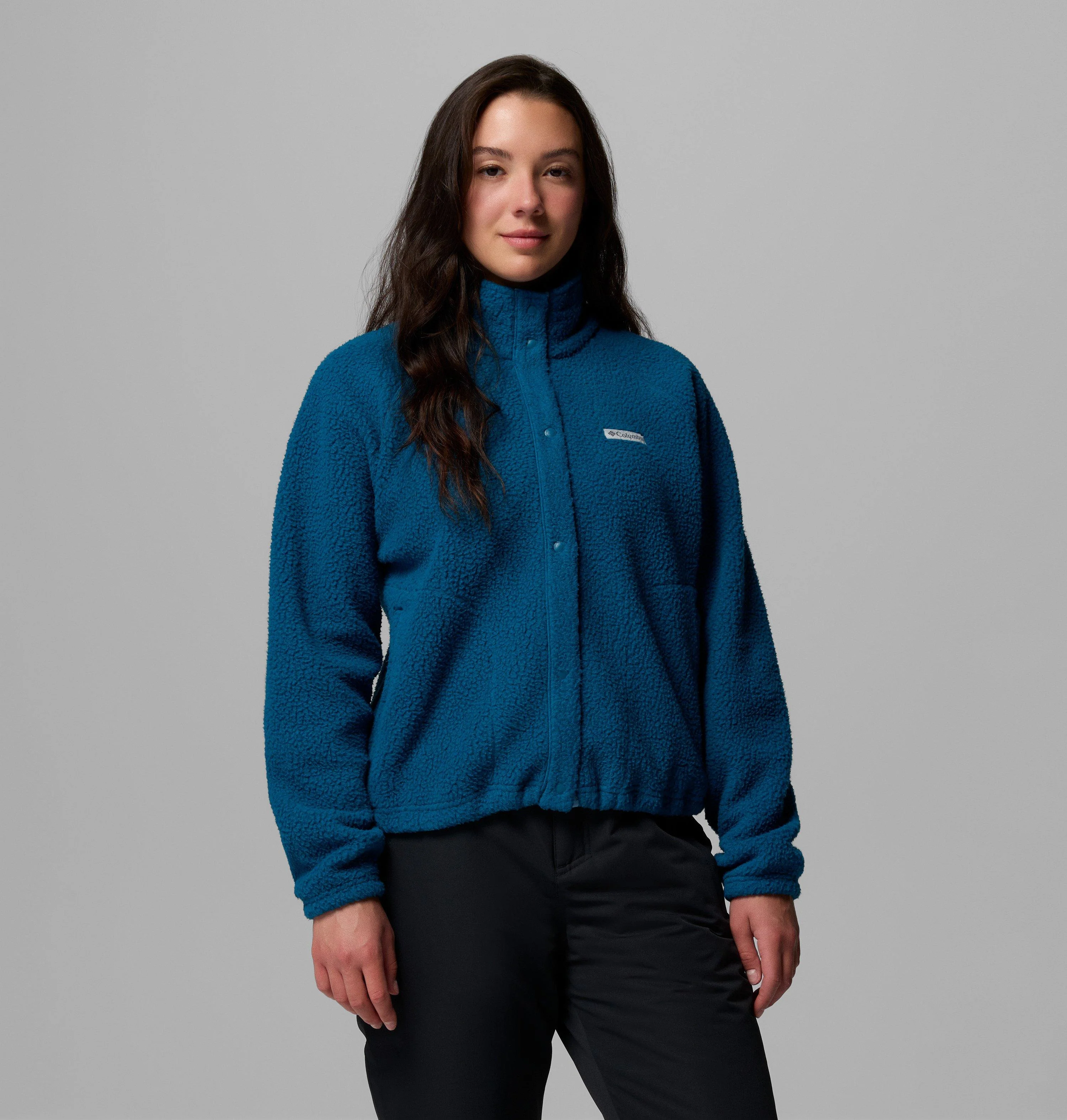 Women's Jasper Ridge Pebbled Fleece Full Snap - 1