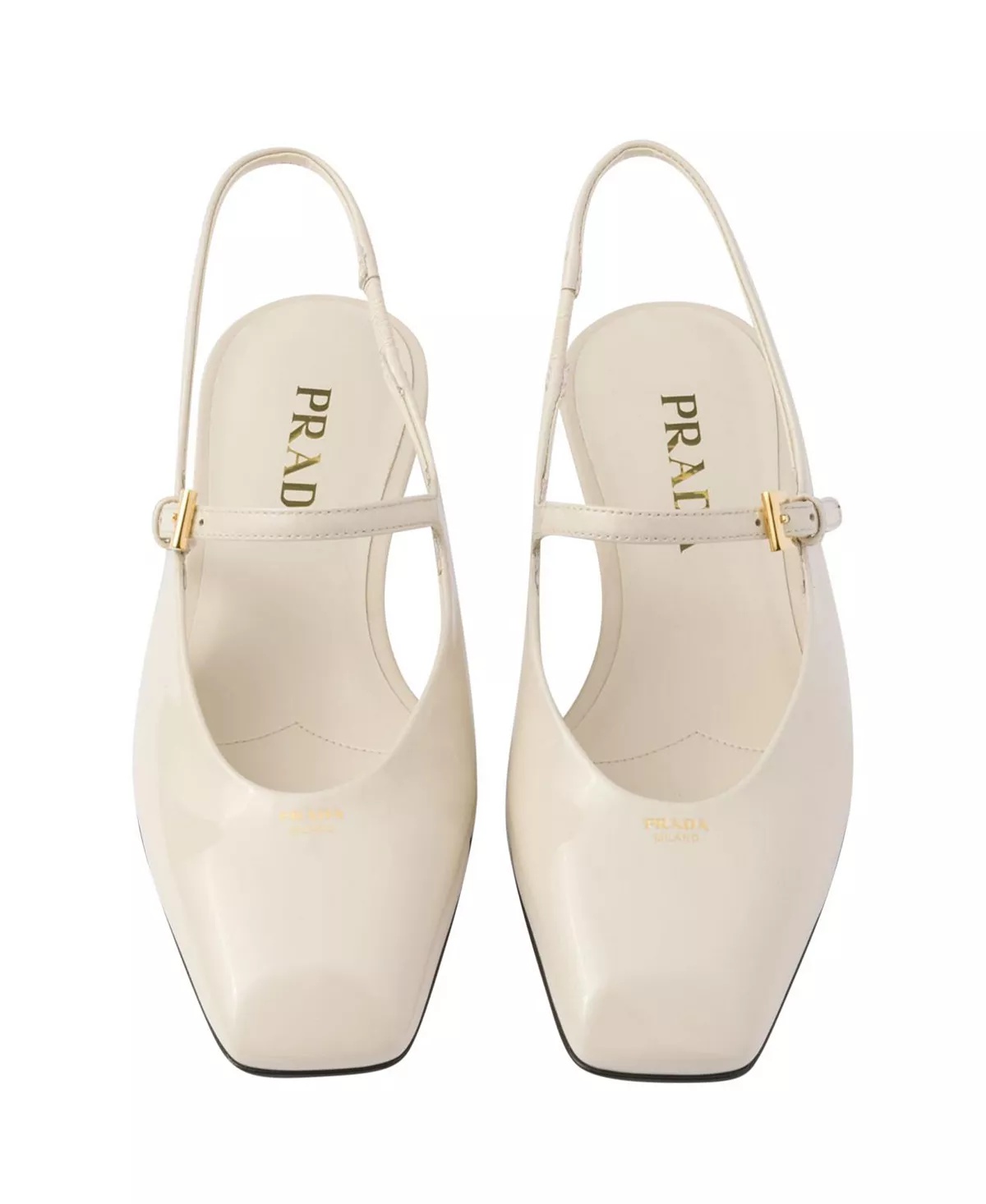 Women's Patent Leather Slingback Ballerinas - 3