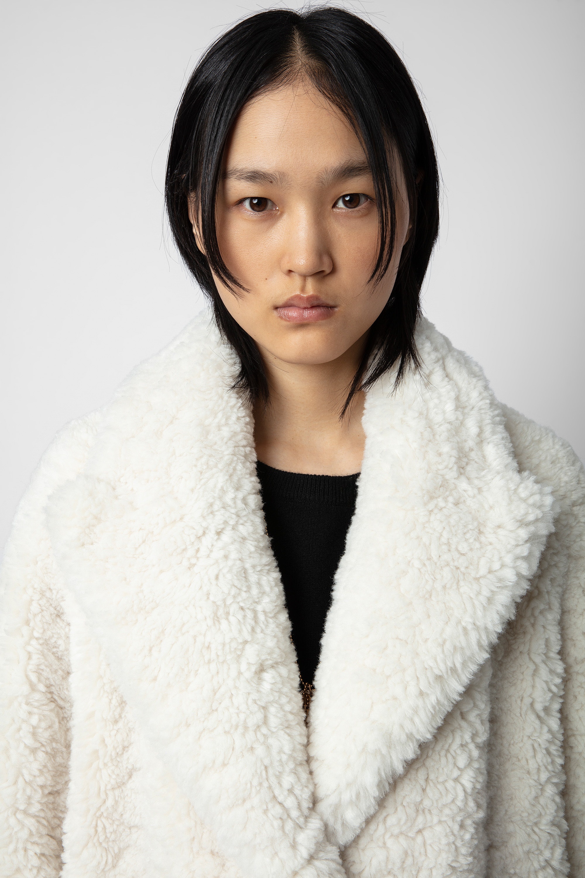 Fleur Soft Curly Coat - 4