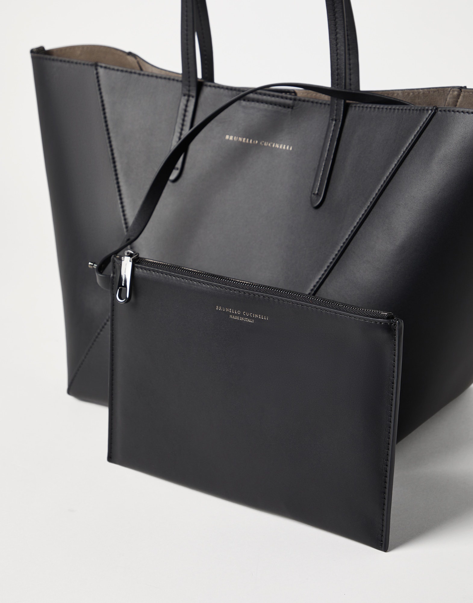 BC Duo small bag in calfskin with monili - 5