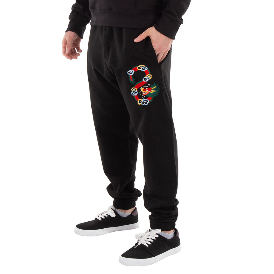 Kenzo Embroidered Dragon Jogging Pants - 2