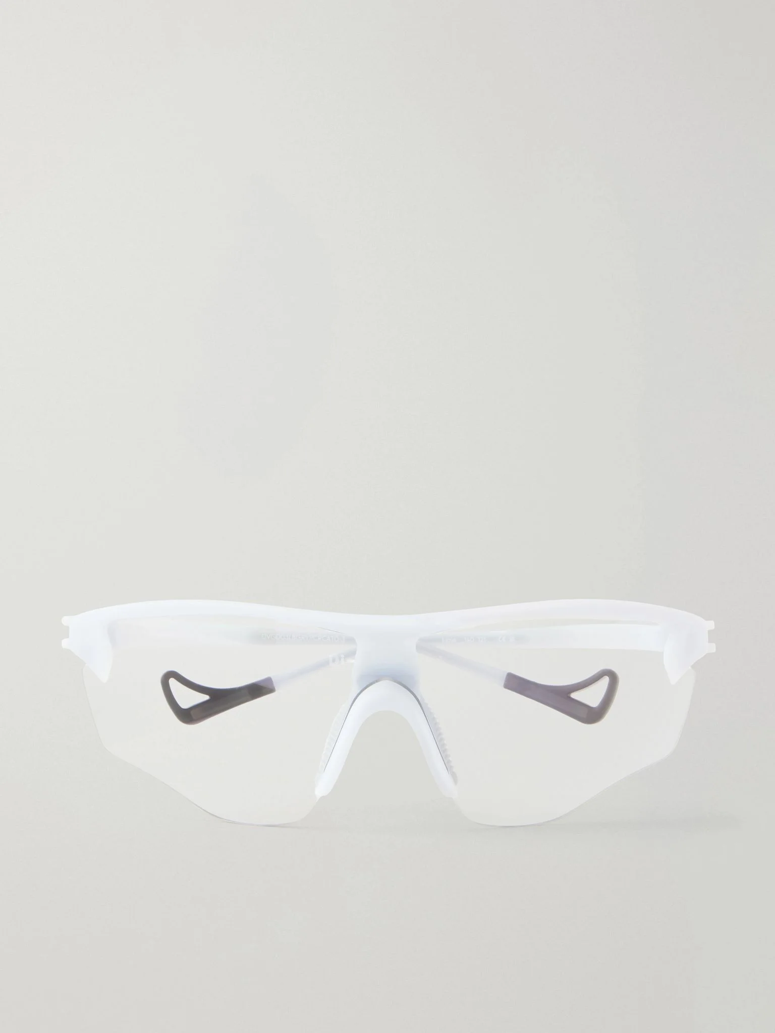 Junya Racer D-Frame Polycarbonate Sunglasses White - 1