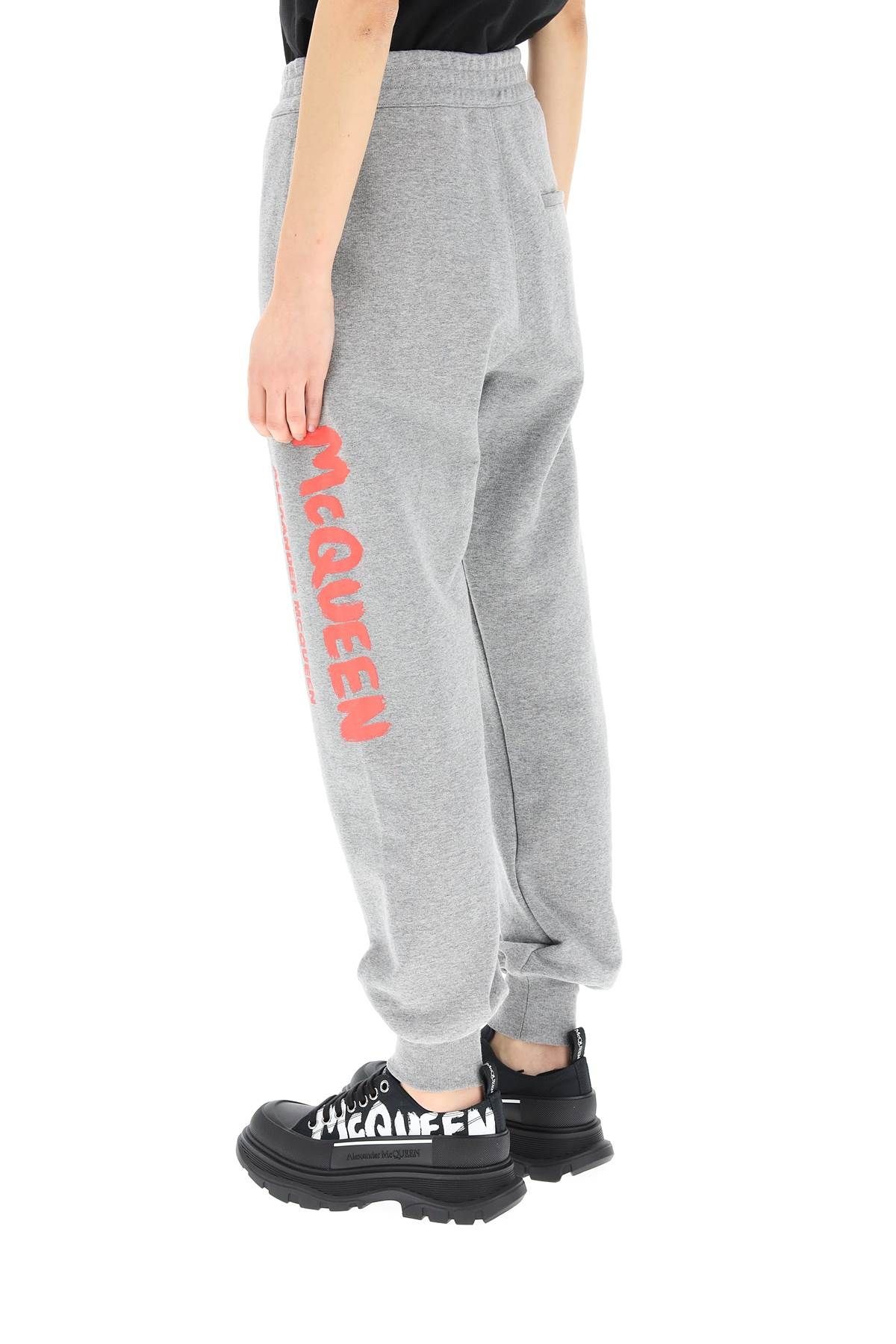 MCQUEEN GRAFFITI SWEATPANTS - 4