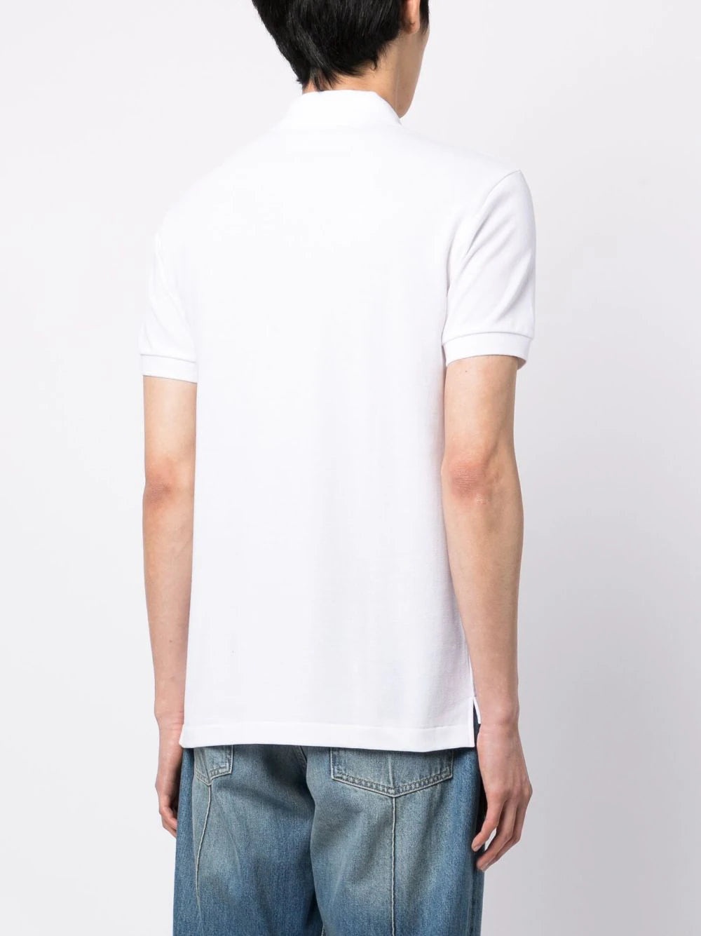 LOGO-APPLIQUÉ COTTON POLO SHIRT - 4