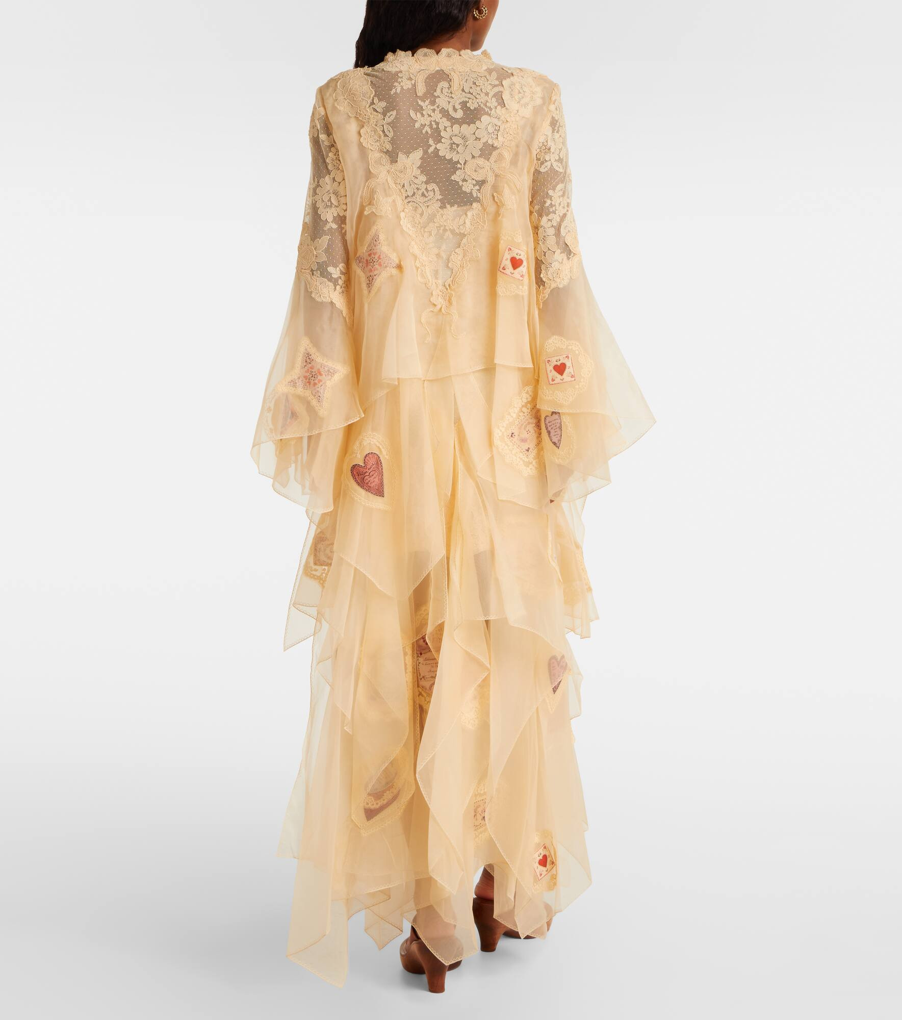 Hypnotic Cascading silk organza gown - 3
