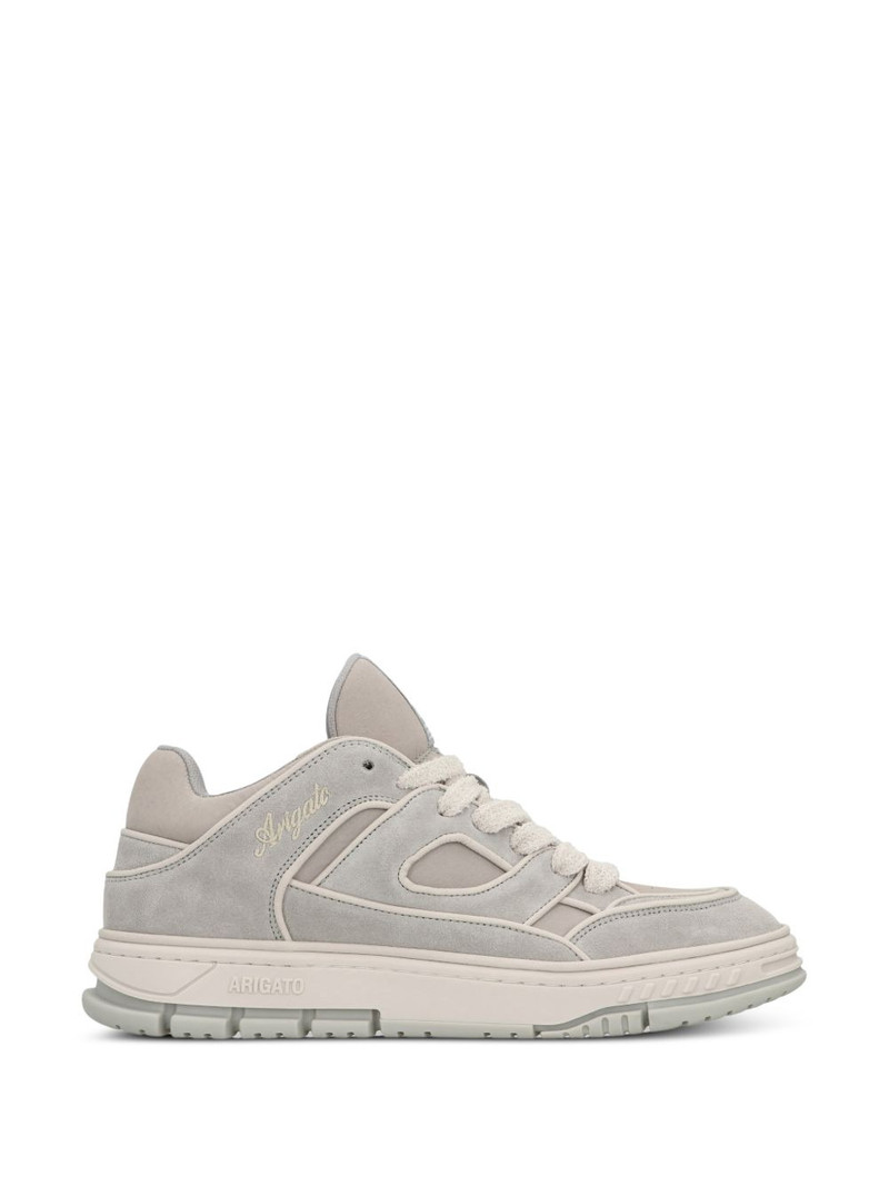 embroidered-logo low-top sneakers 1