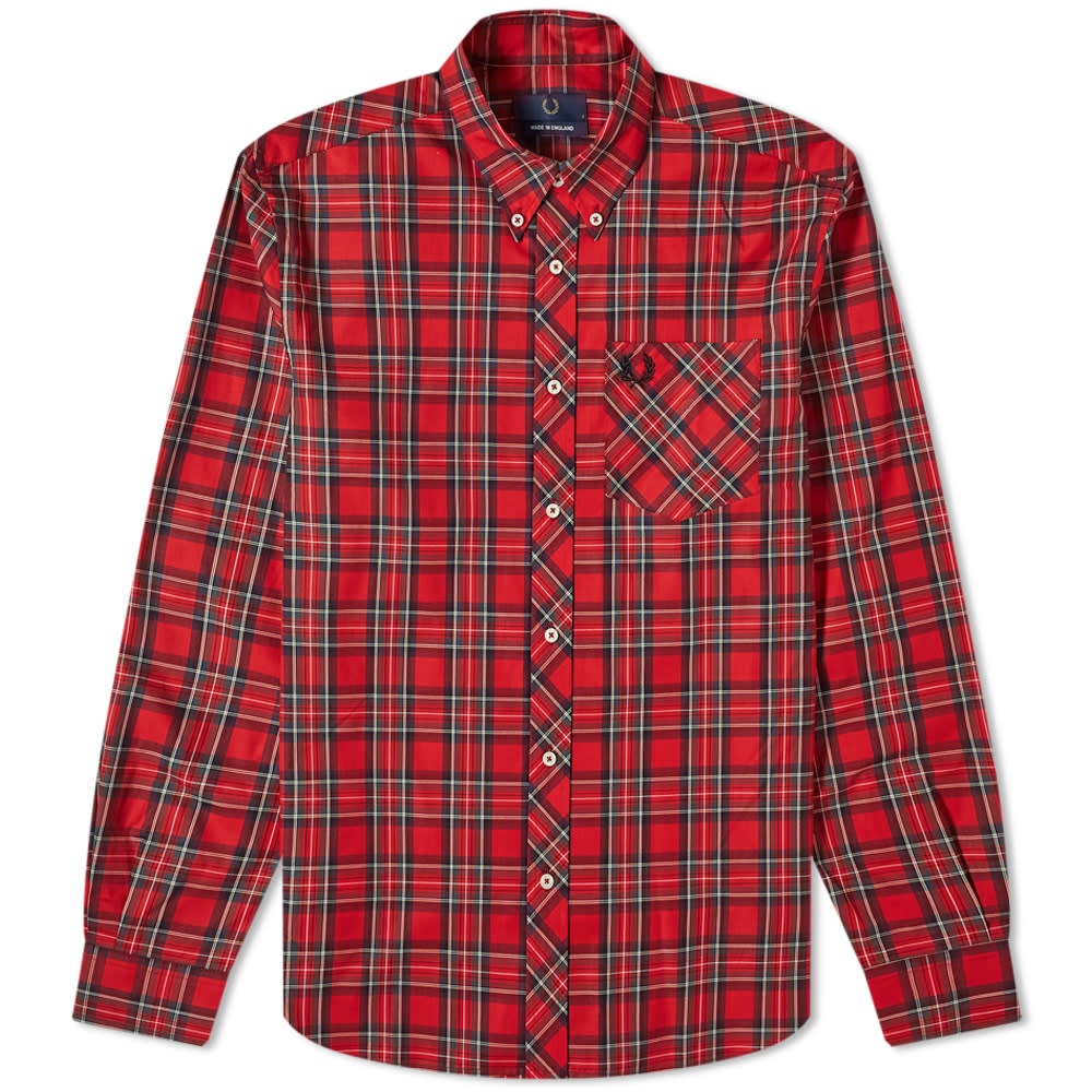 Fred Perry Reissues Made in England Tartan Shirt - 1