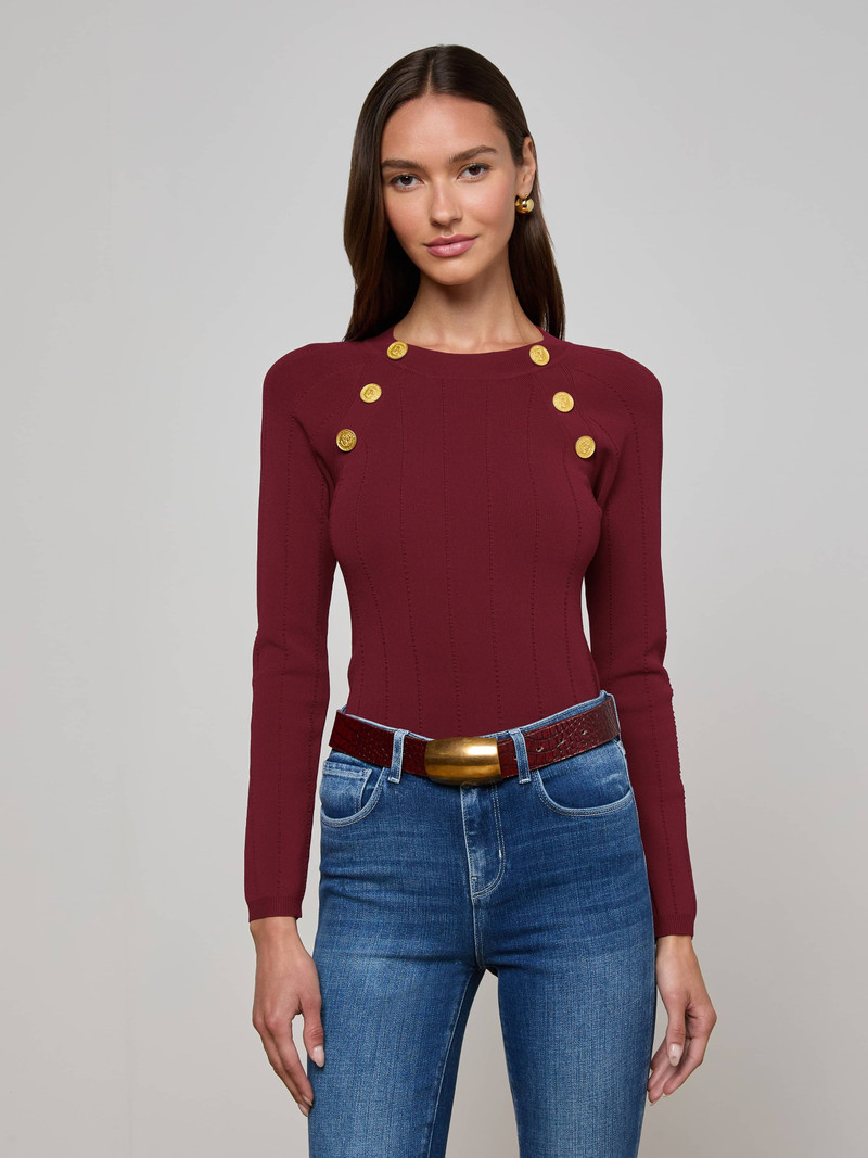 L'AGENCE Gretchen Pullover outlook