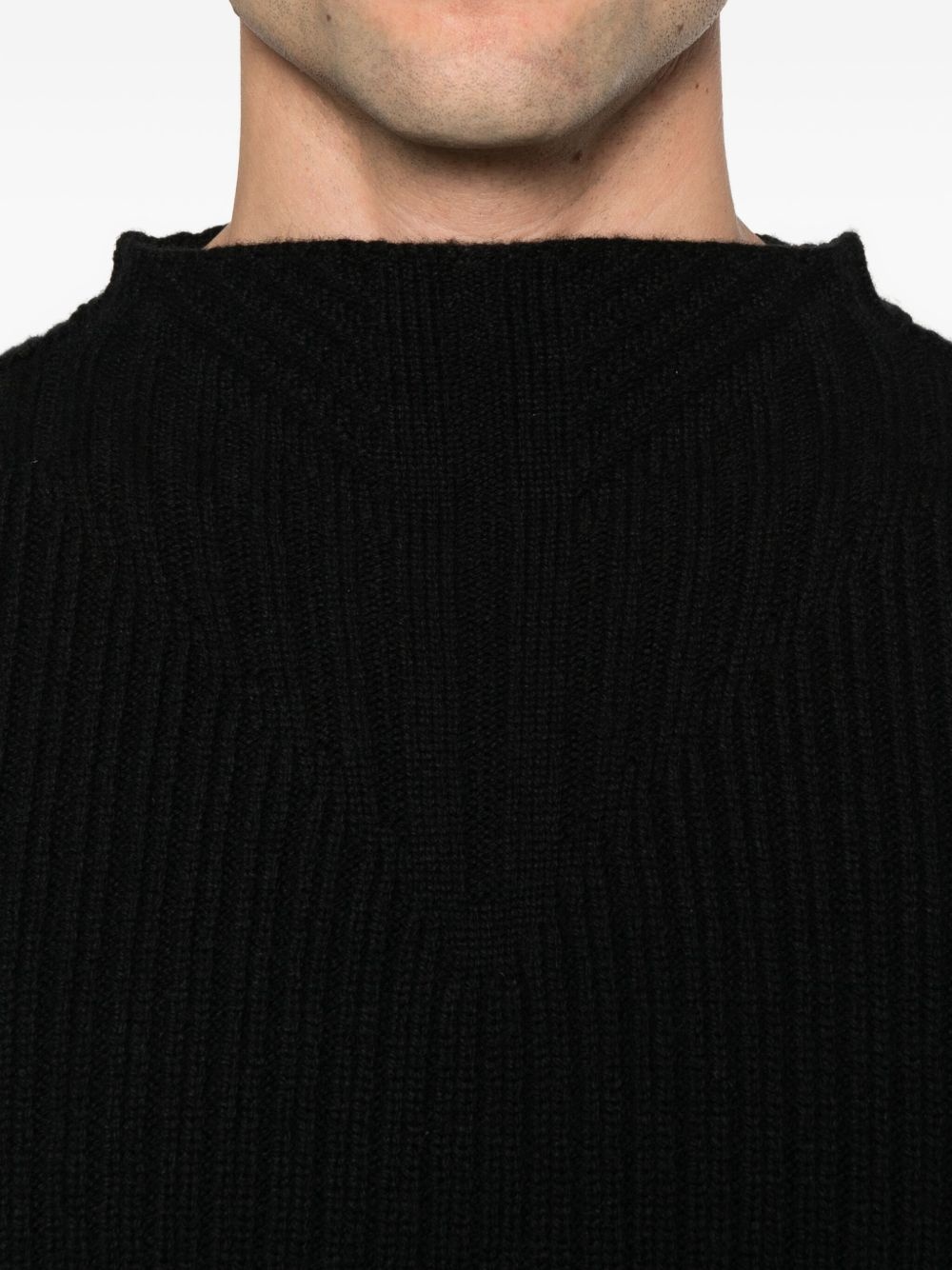 mock-neck sweater - 5