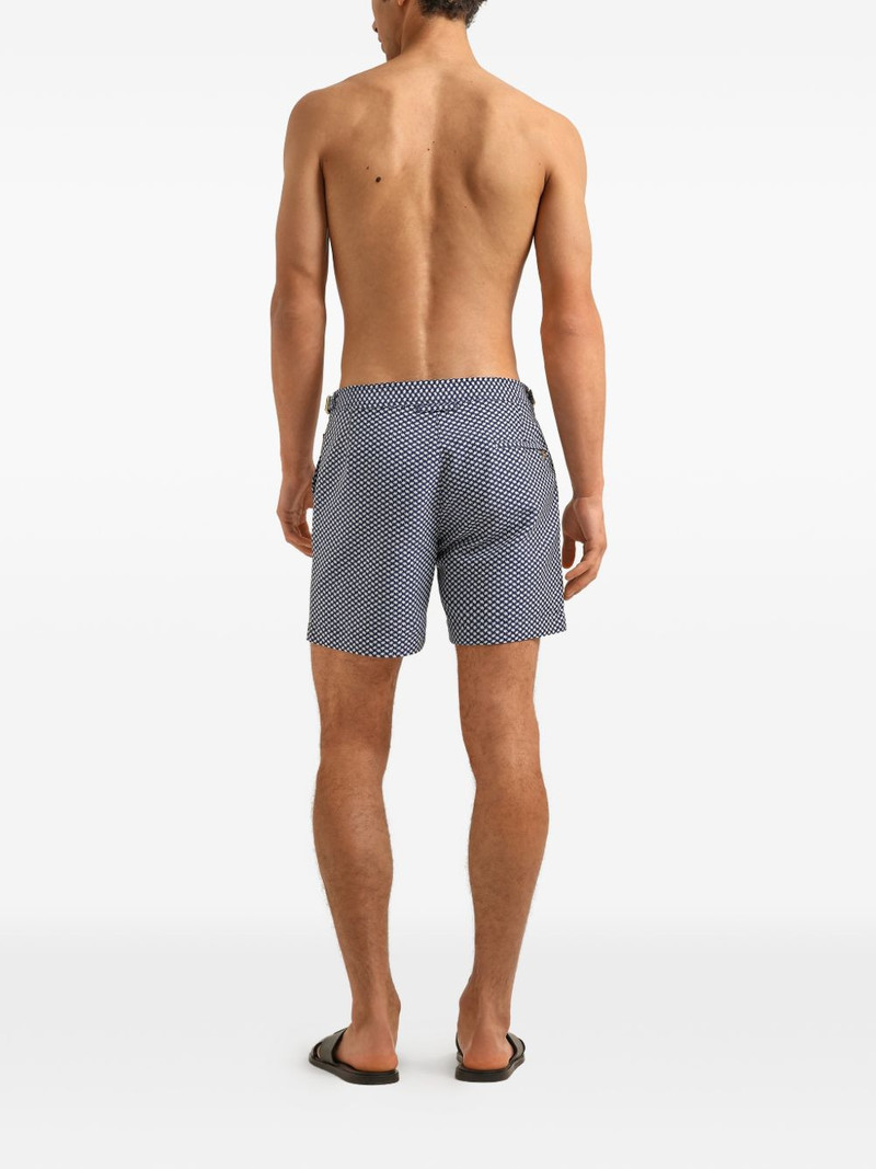 Bulldog jacquard swim shorts 4