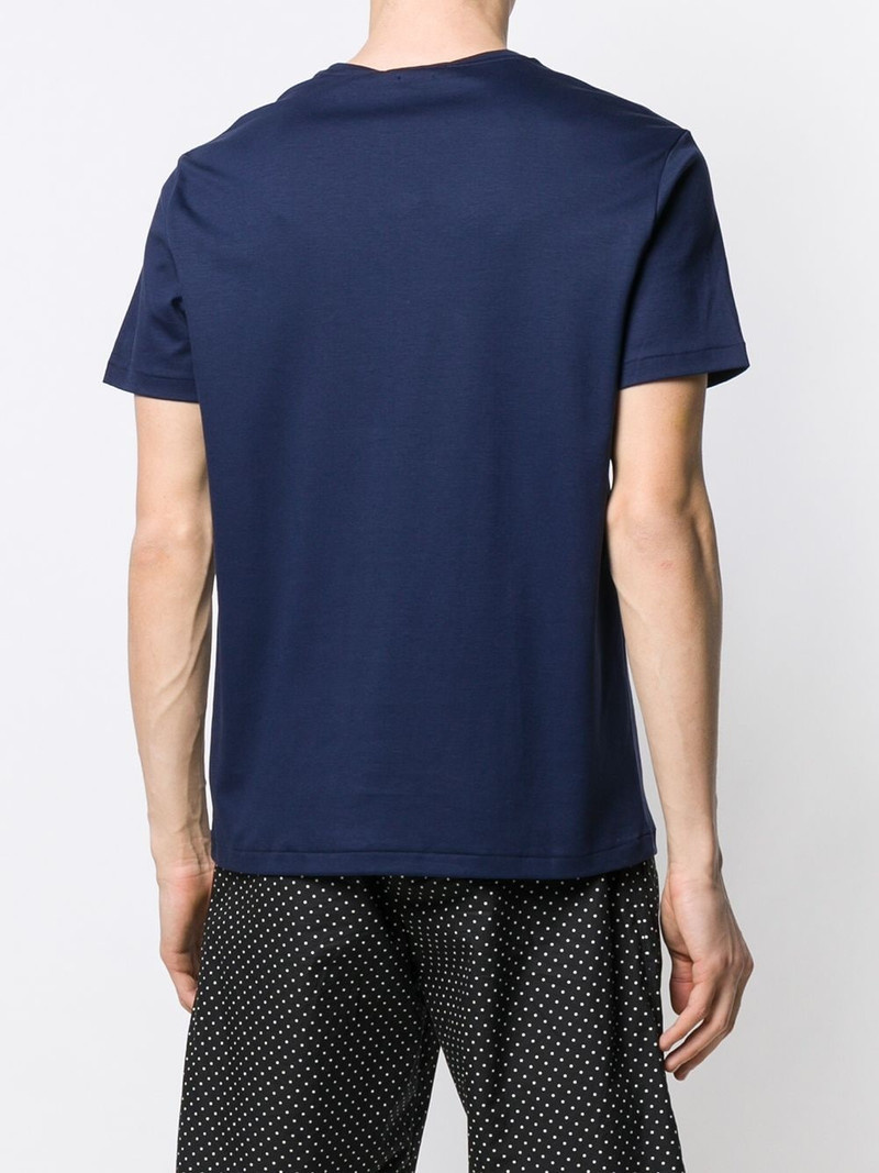 logo embroidered T-shirt 4