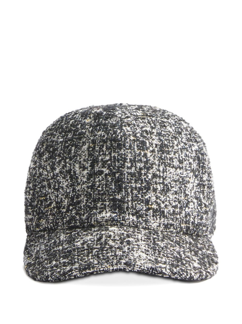 tweed baseball cap - 2