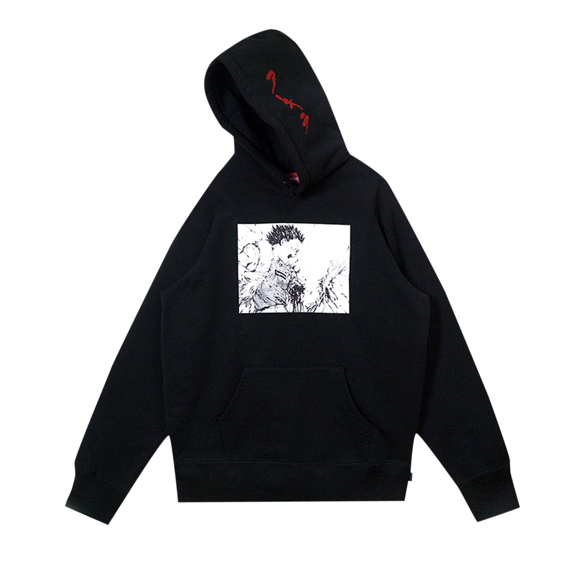 Supreme Akira Arm Hooded Sweatshirt 'Black' - 1