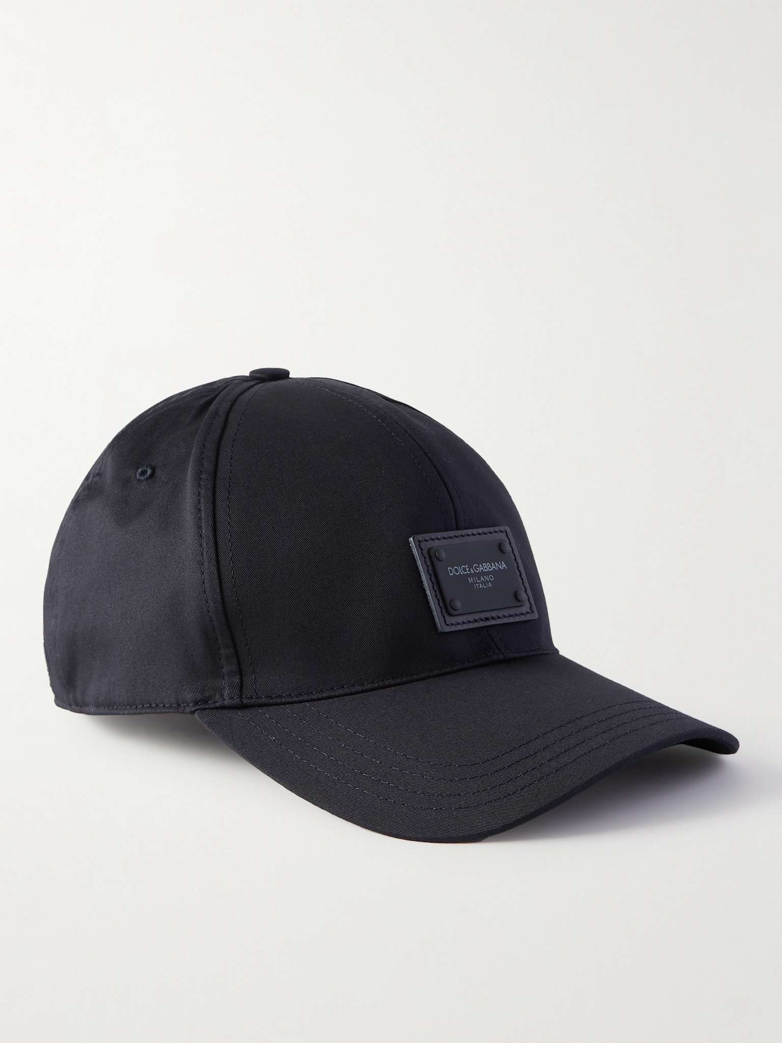 Logo-Appliquéd Cotton-Blend Twill Baseball Cap - 1