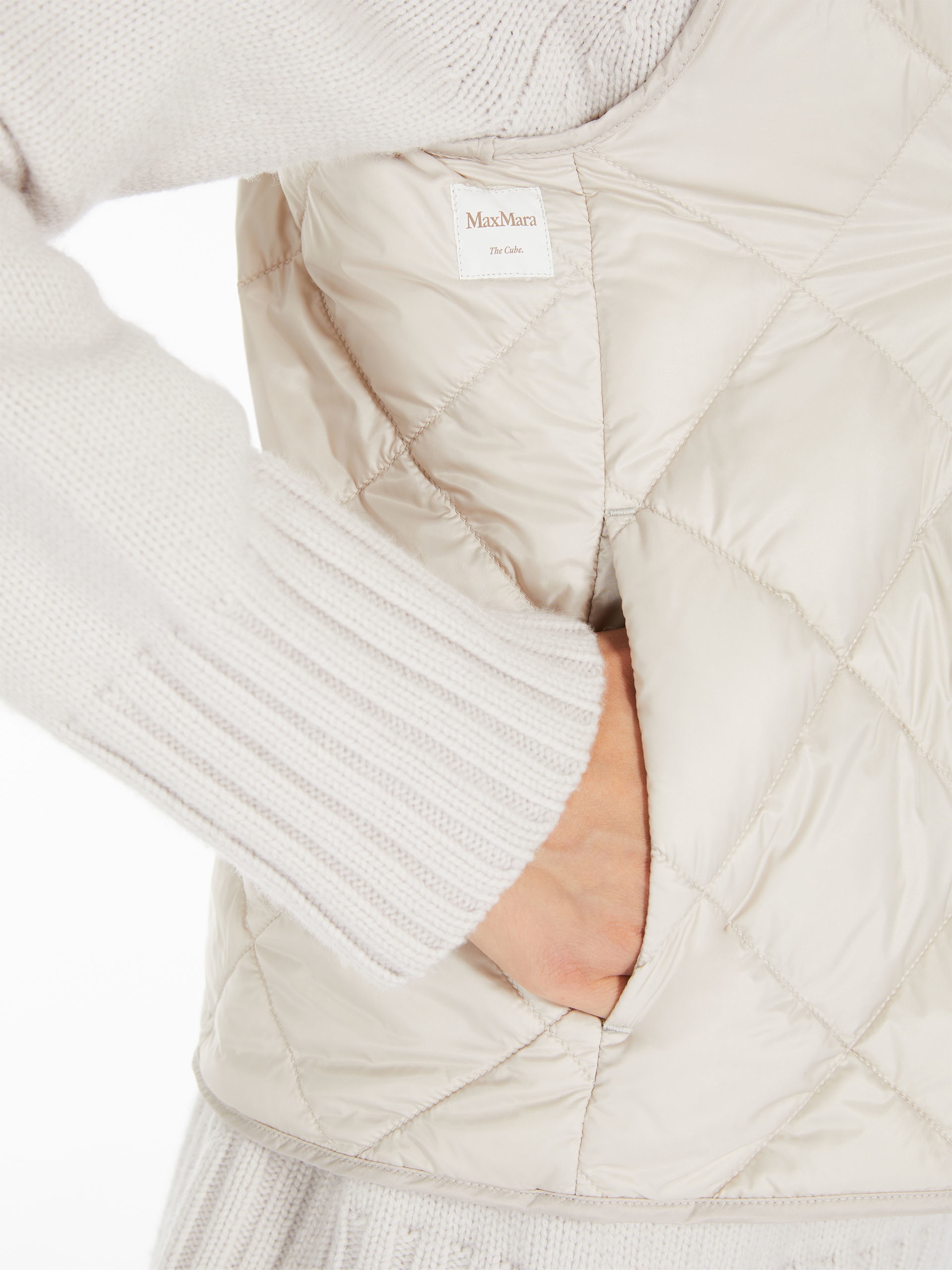 TREGIC Short gilet in water-repellent canvas - 5