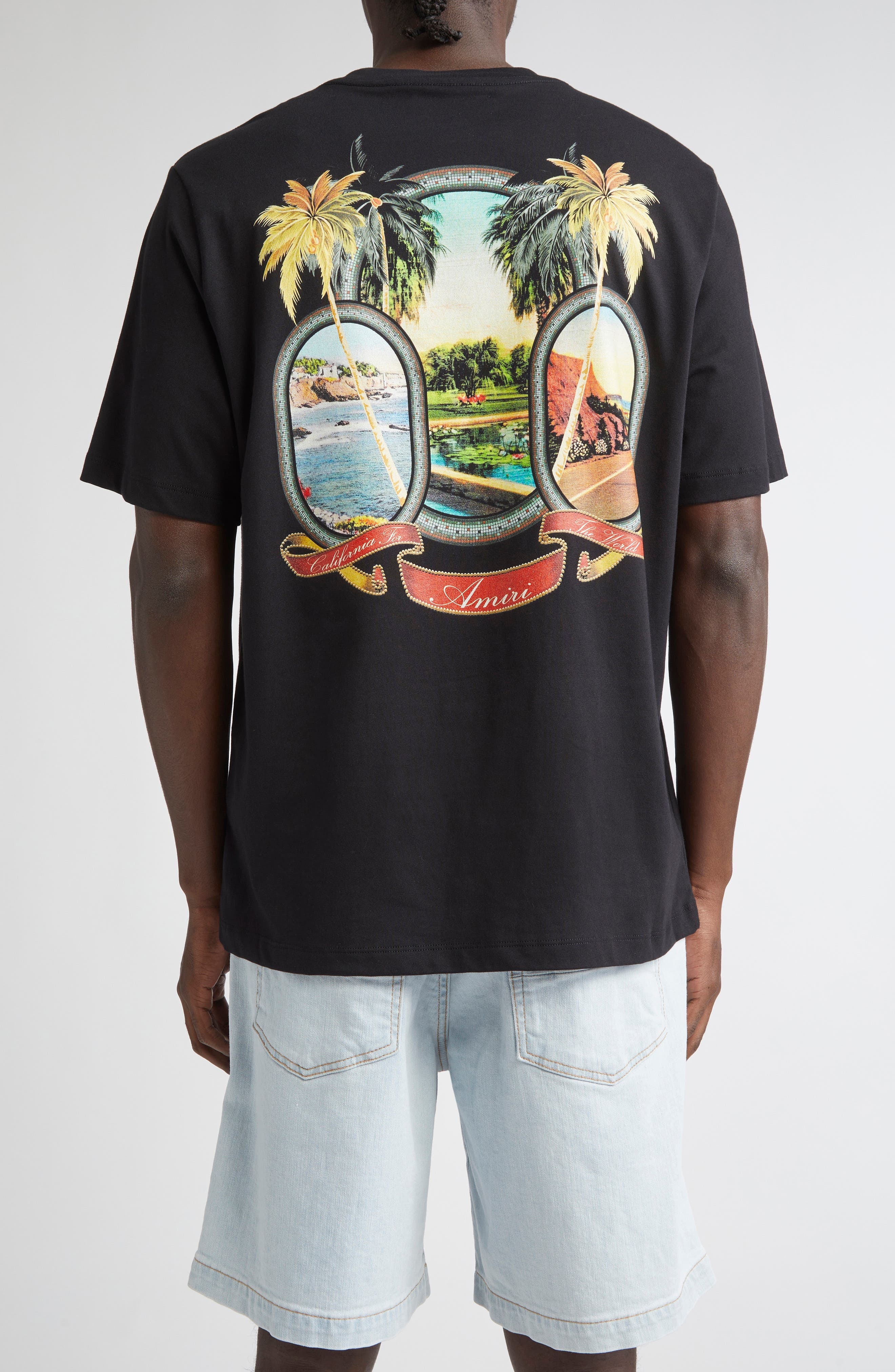 AMIRI MA Paradise Graphic T-Shirt in Black at Nordstrom - 3