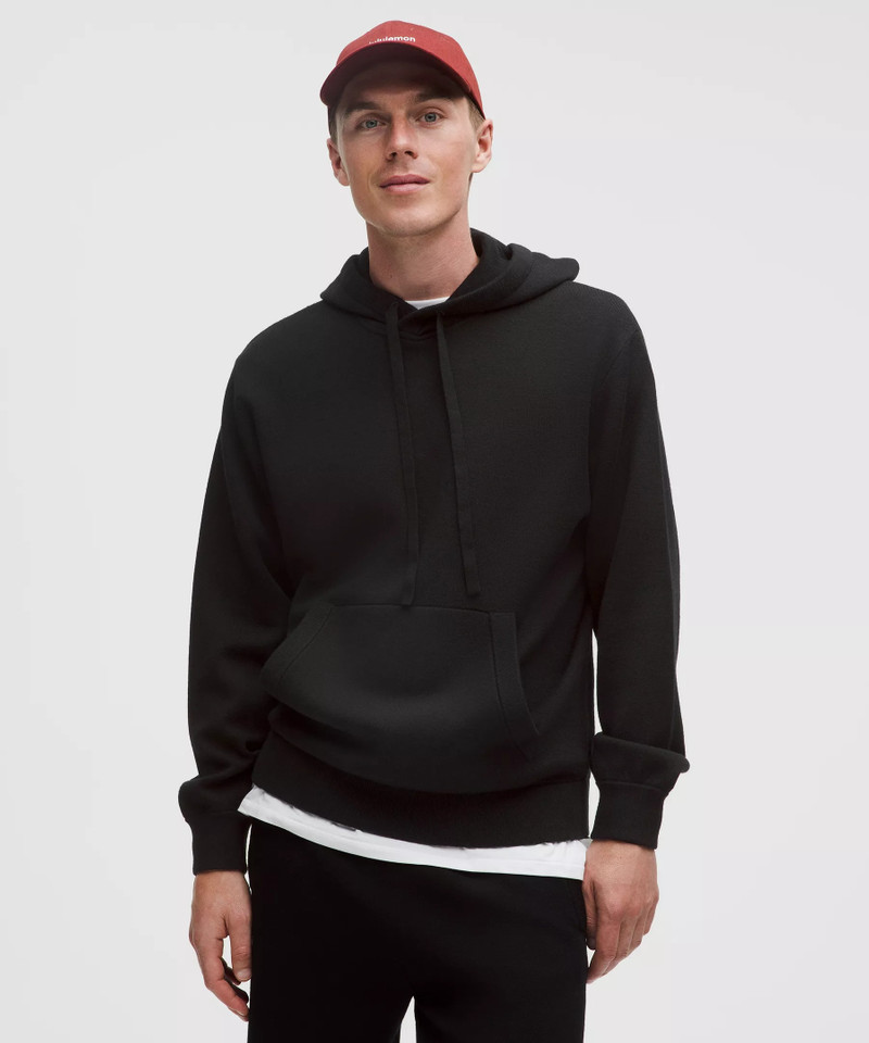 Merino Wool Pullover Hoodie 1