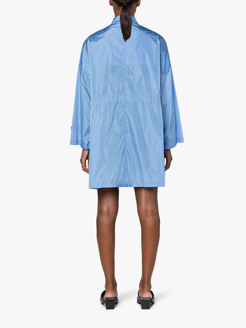 HUMBIE BLUE NYLON PACKABLE PARKA 3