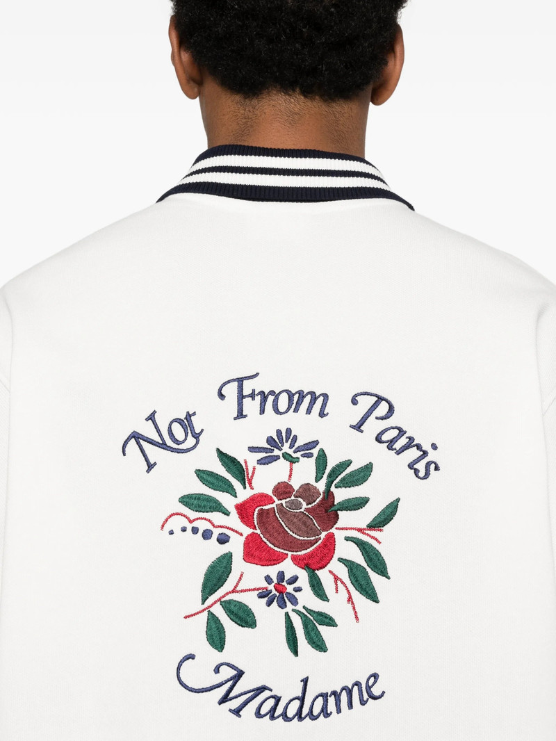 Drôle de Monsieur Drole De Monsieur Striped-collar Shirt outlook