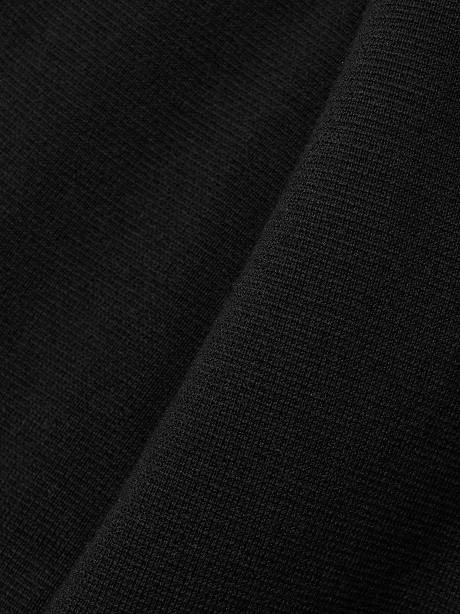 Merrilee merino wool hoodie Black - 5