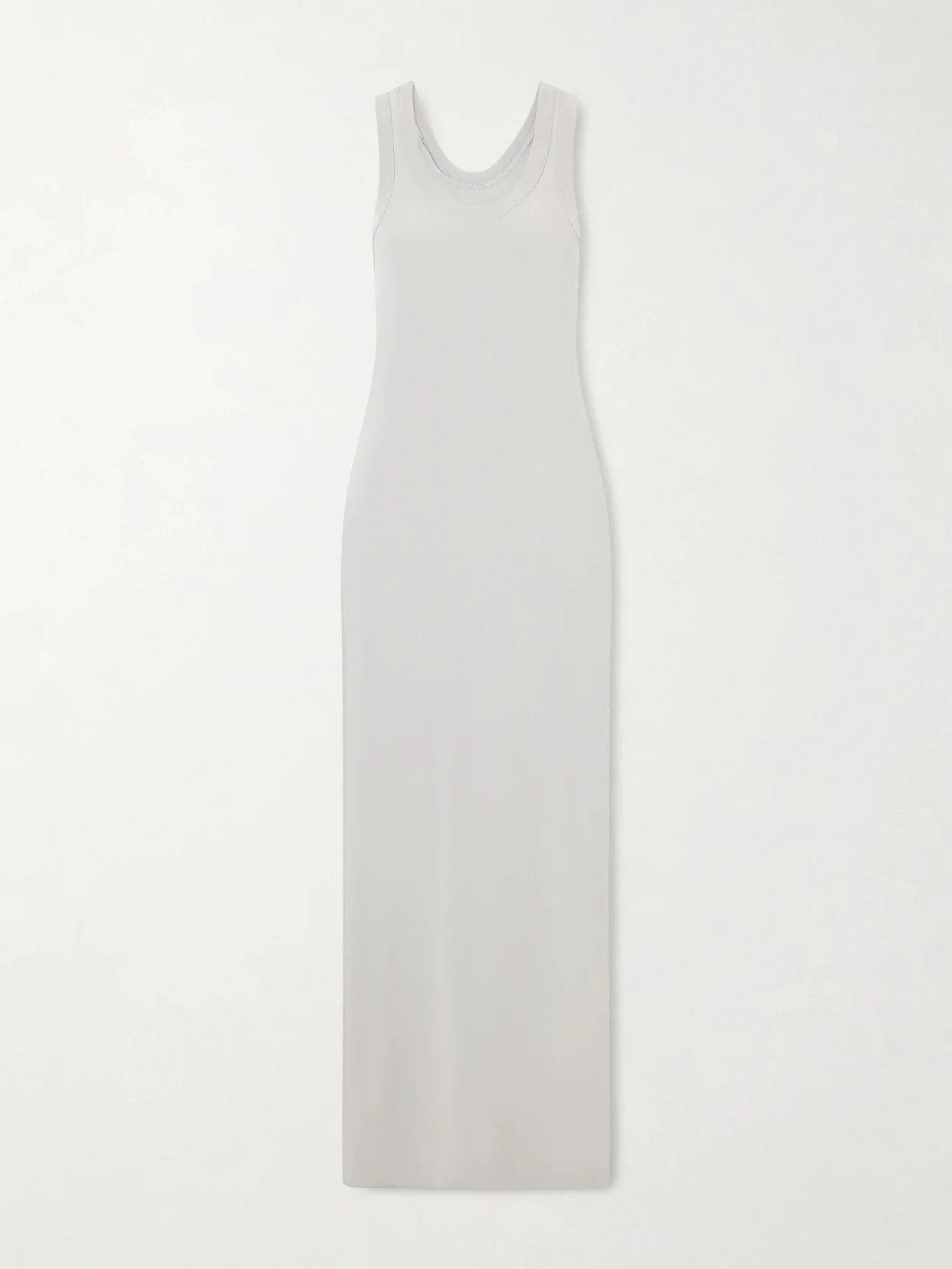 Racer Stretch Satin-jersey Maxi Dress - 1
