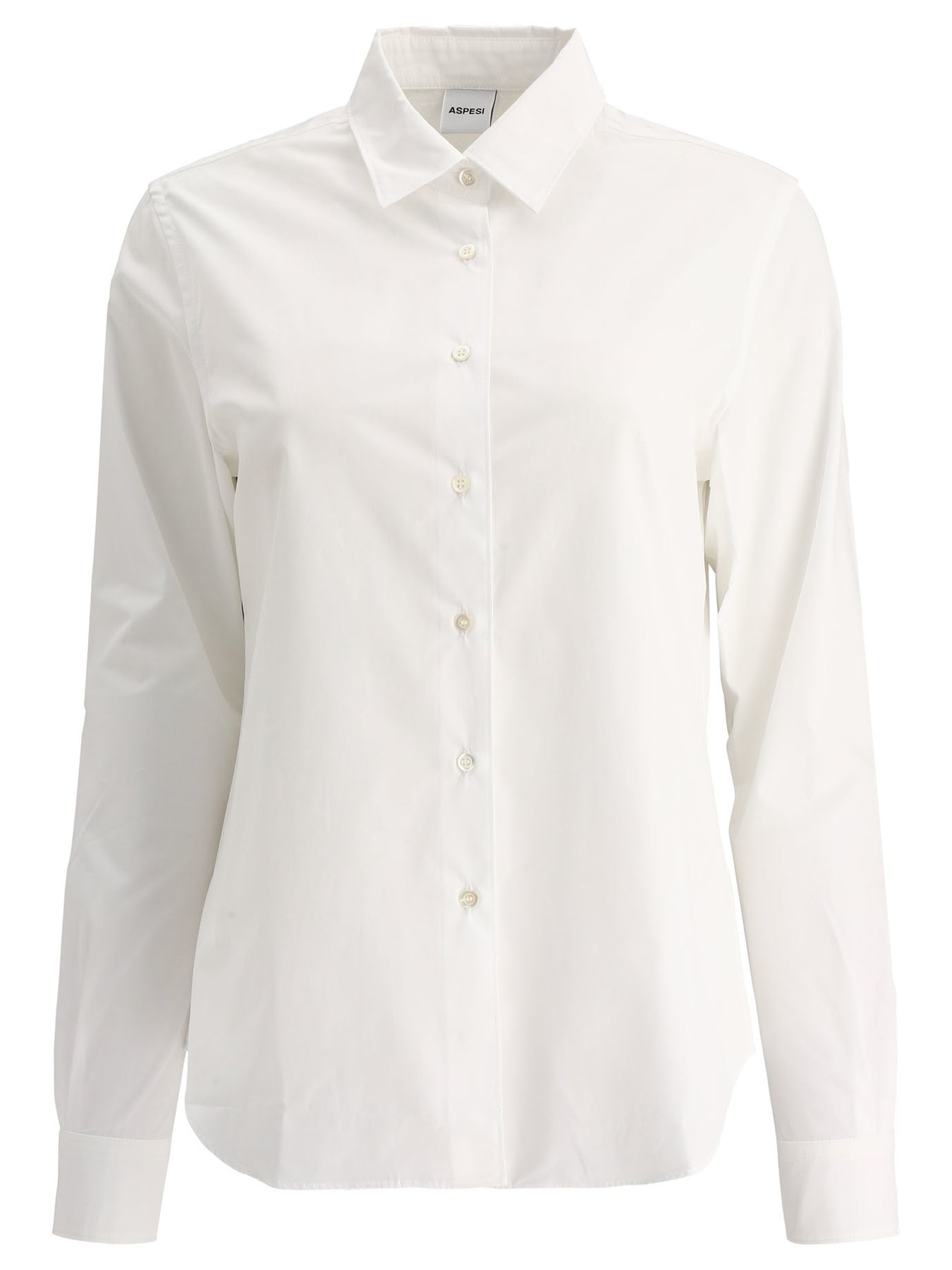 Poplin Shirt Shirts White - 1