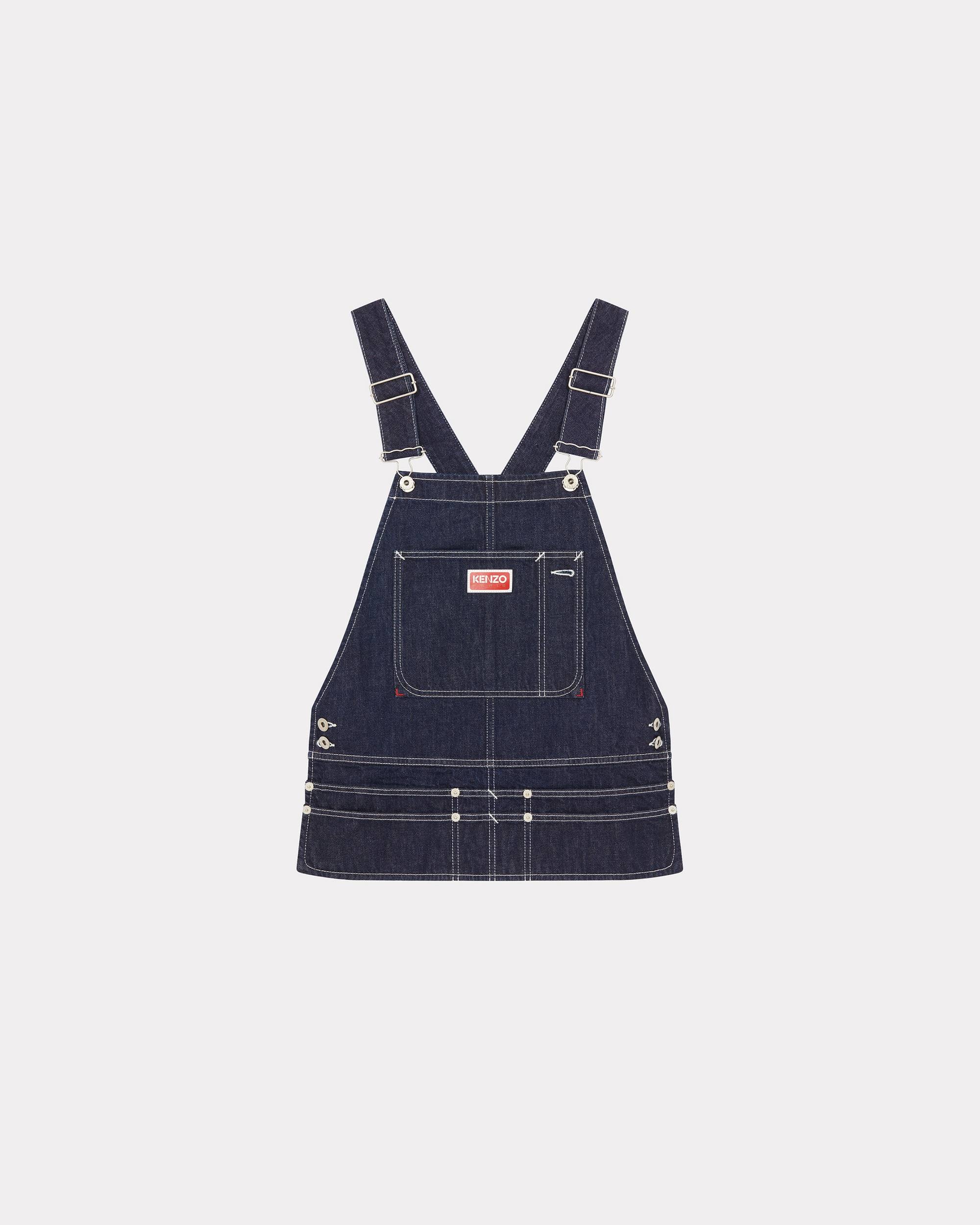 Denim dungaree top - 1