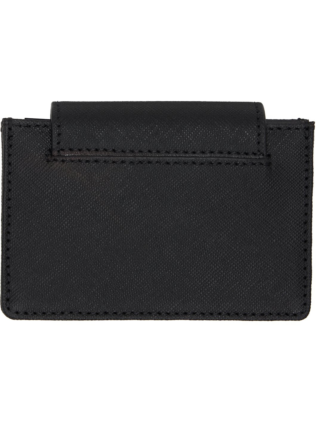 Black Flap Card Holder - 2