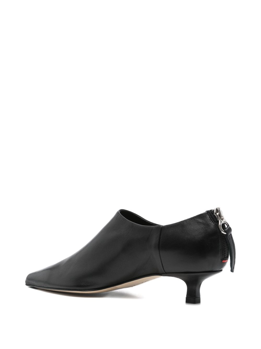 Virun pointed-toe kitten-heel boots - 3