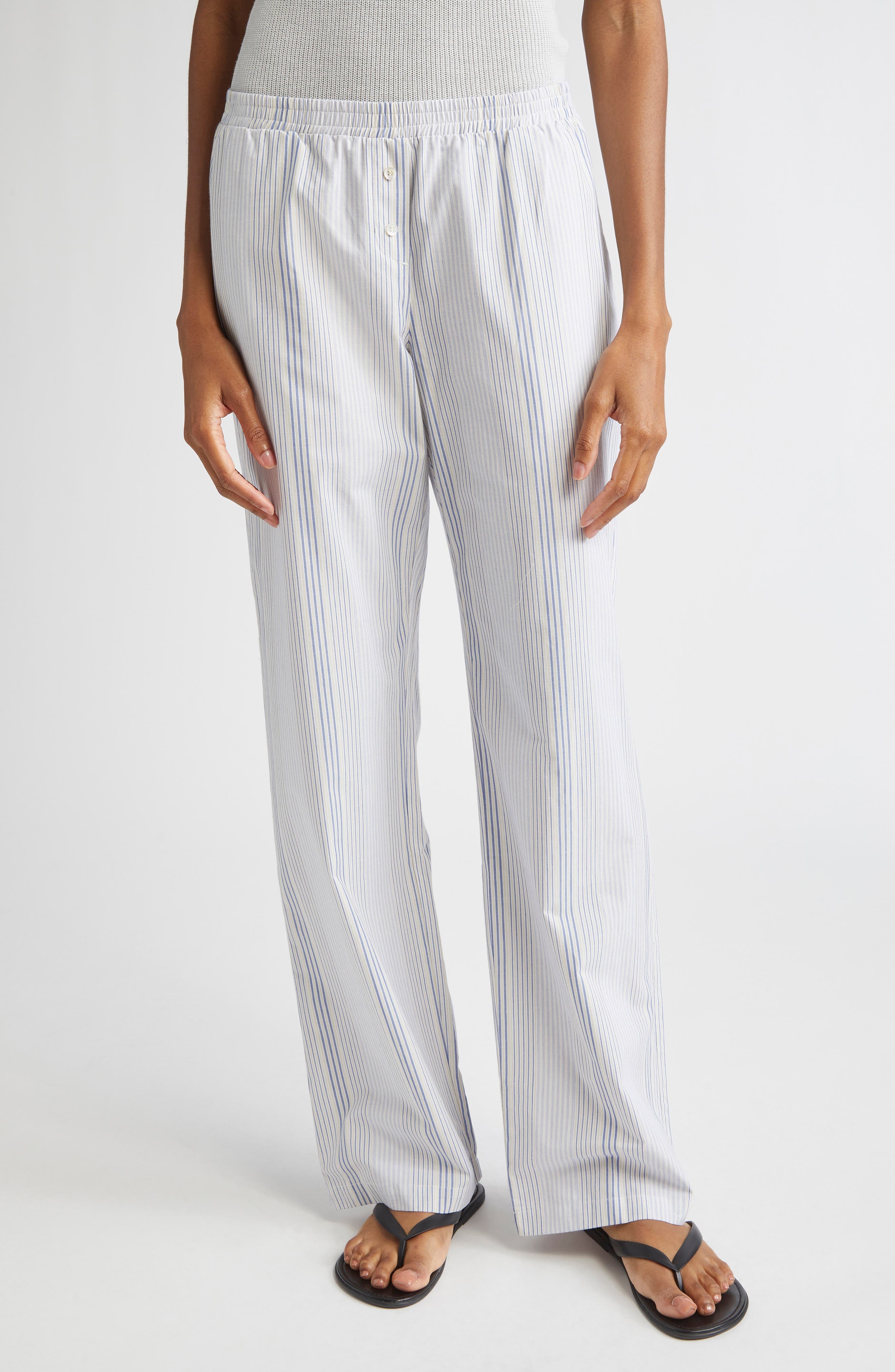 Paloma Wool Kimoto Organic Cotton Blend Pants in Multicolored at Nordstrom - 1