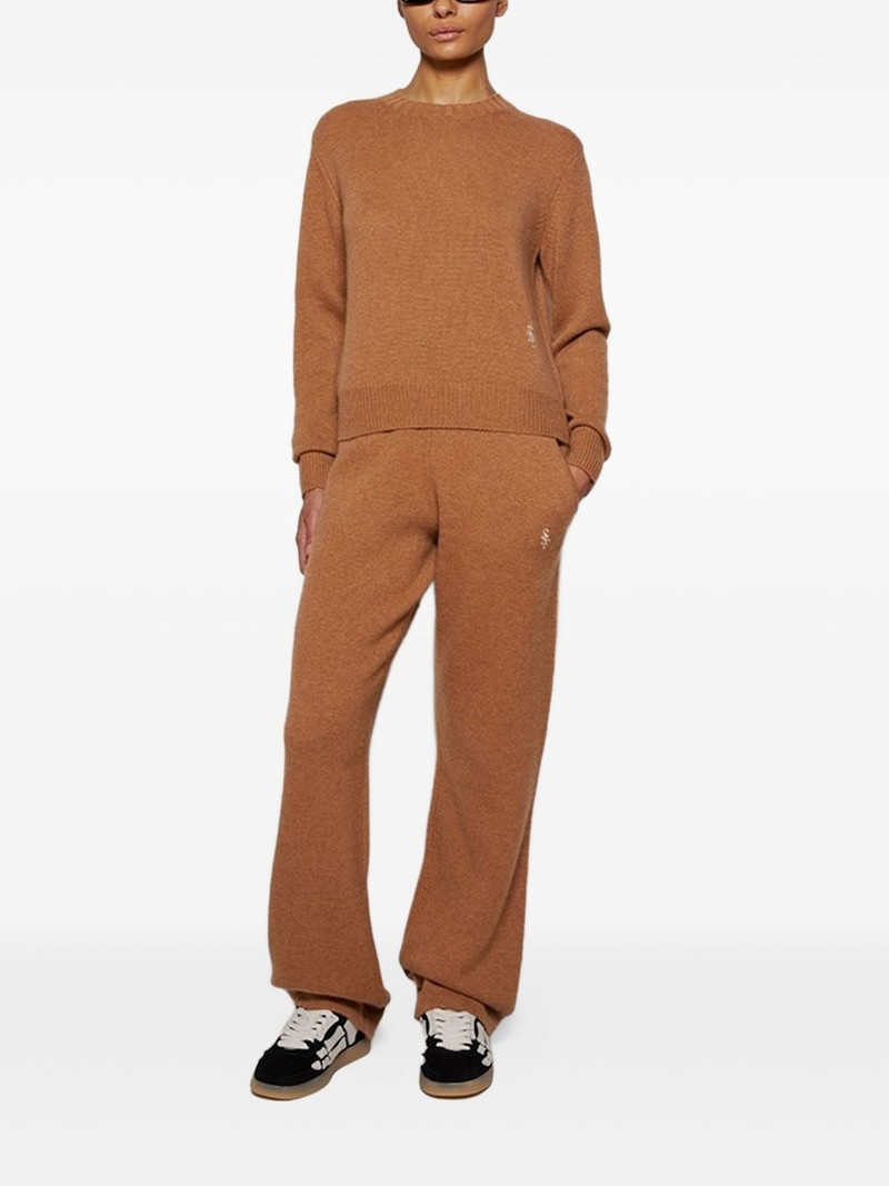 Sporty & Rich cashmere elastic-waist trousers outlook