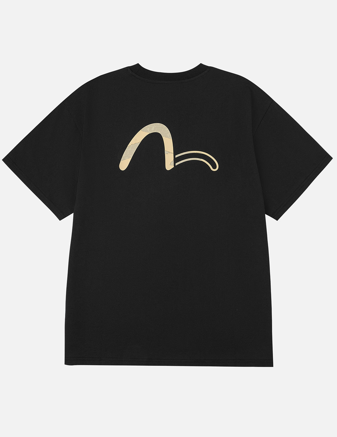 EVISUKURO and Contrasting Seagull Print Relax Fit T-shirt - 3