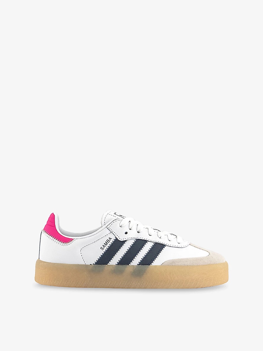 Sambae Leather Low-Top Trainers - 1