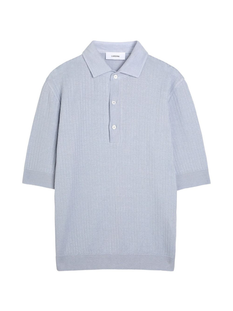 buttoned polo shirt 1