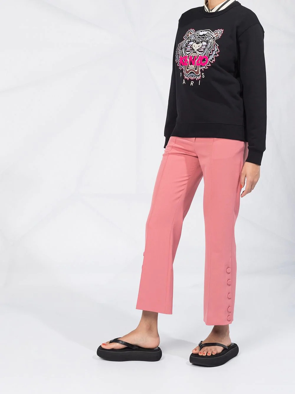 Tiger embroidered sweatshirt - 6