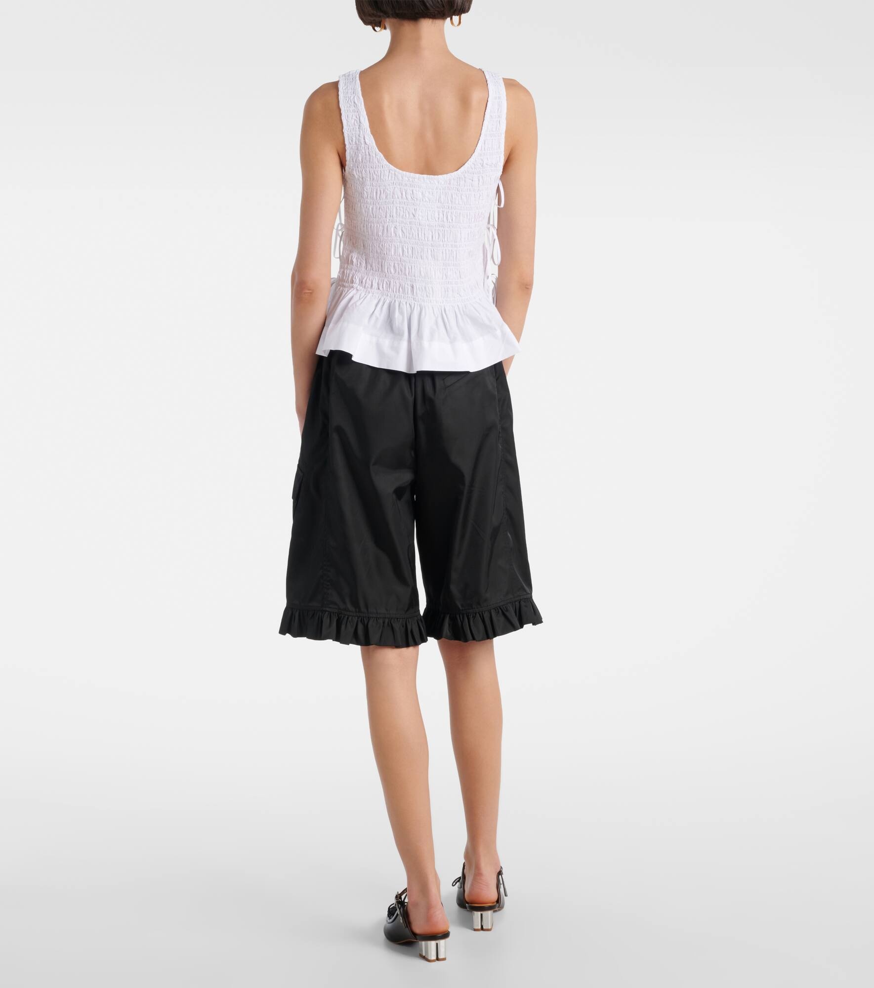 Shirred cotton top - 3