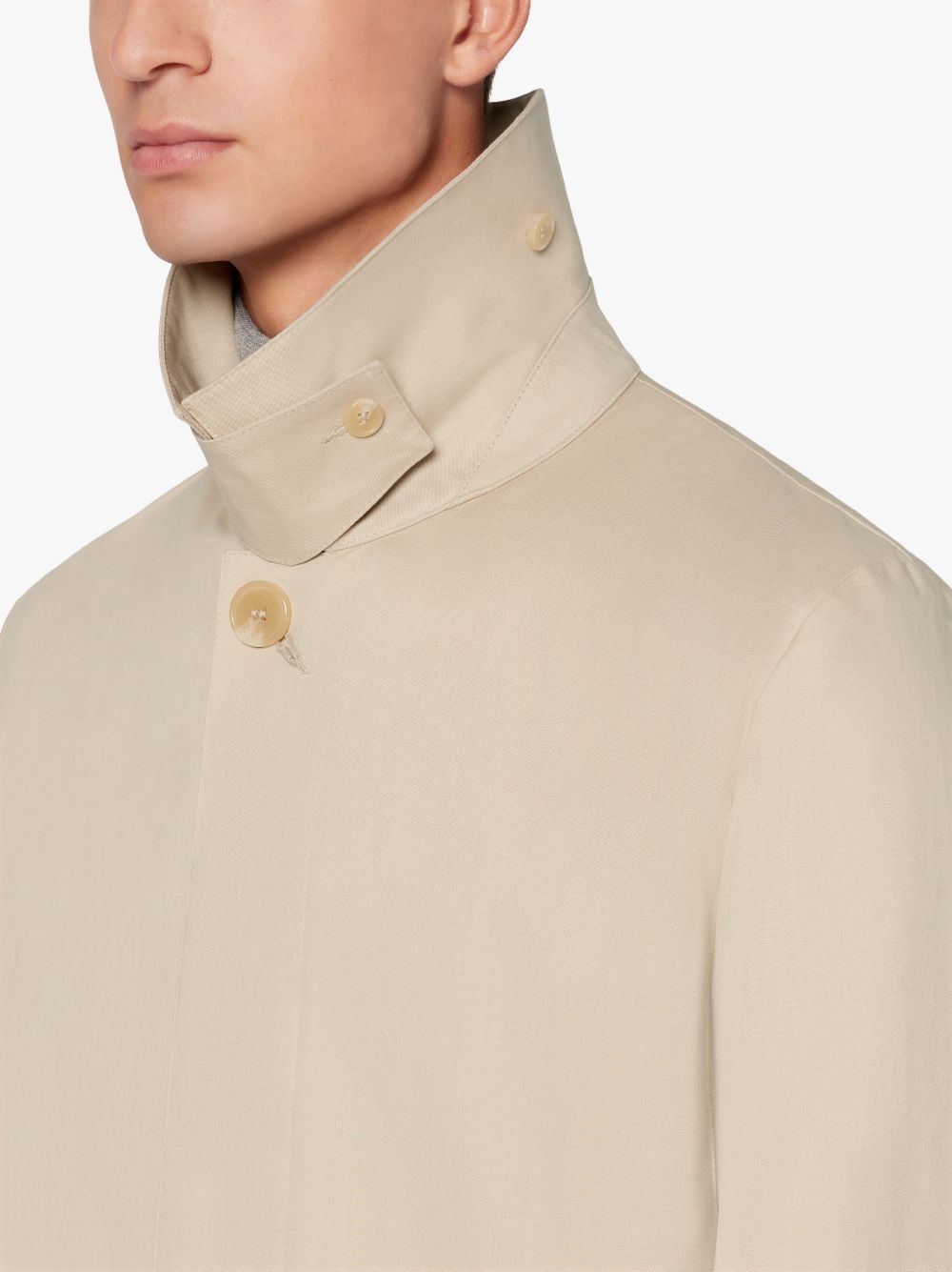 CAMBRIDGE PUTTY RAINTEC COTTON SHORT COAT | GMC-100 - 5