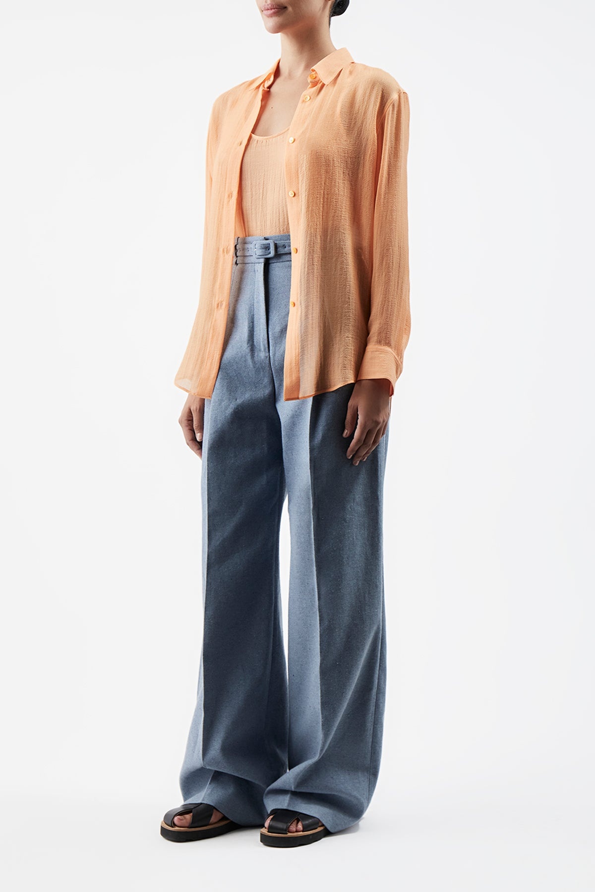 Ferrara Shirt in Cashmere Gause - 4