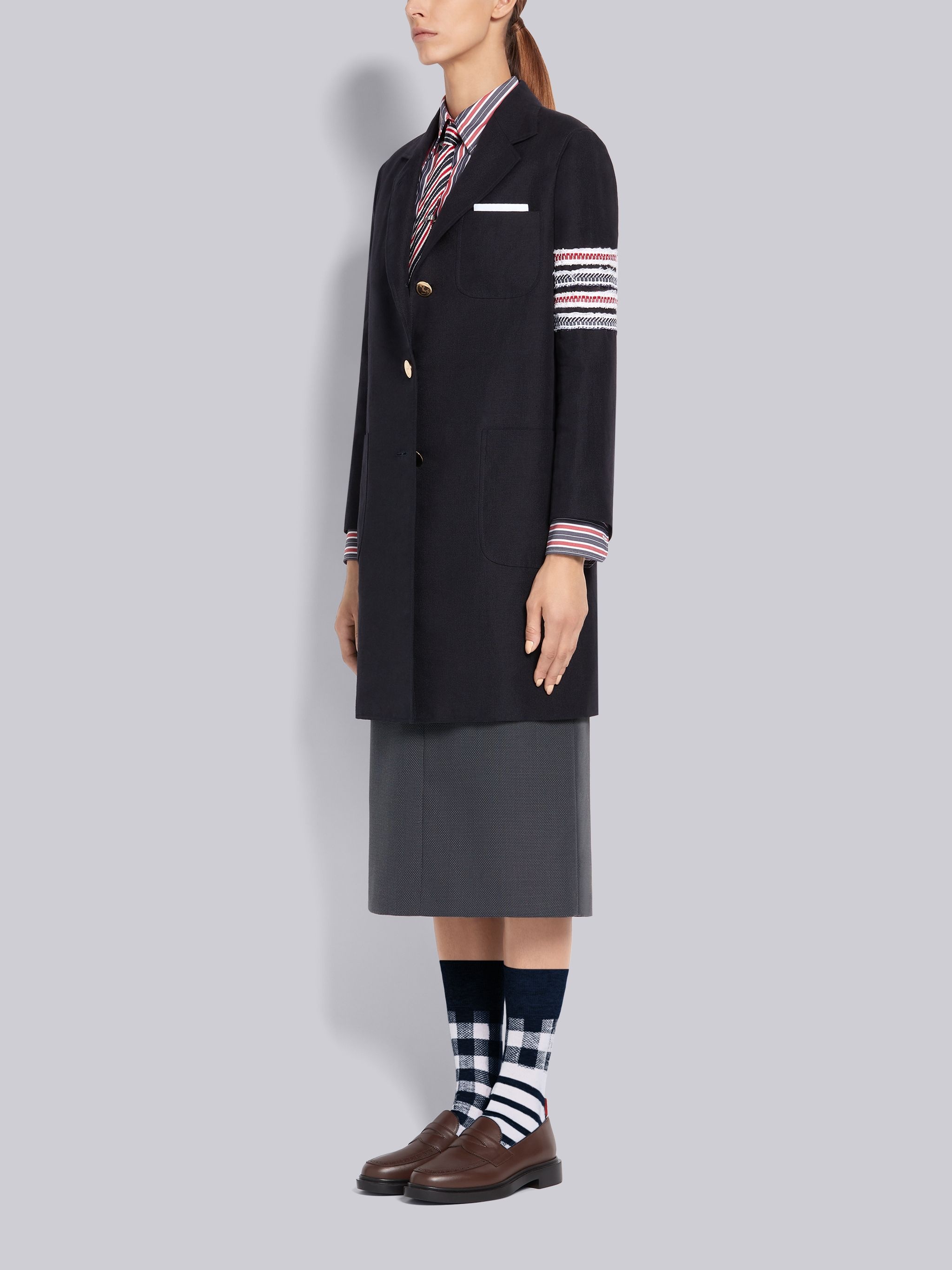 4-bar unconstructed coat - 2