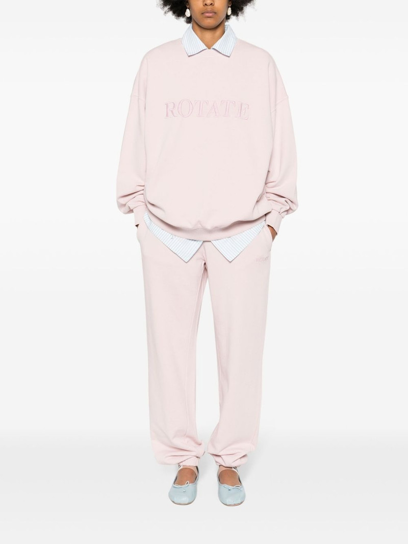 ROTATE logo-embroidered track pants outlook